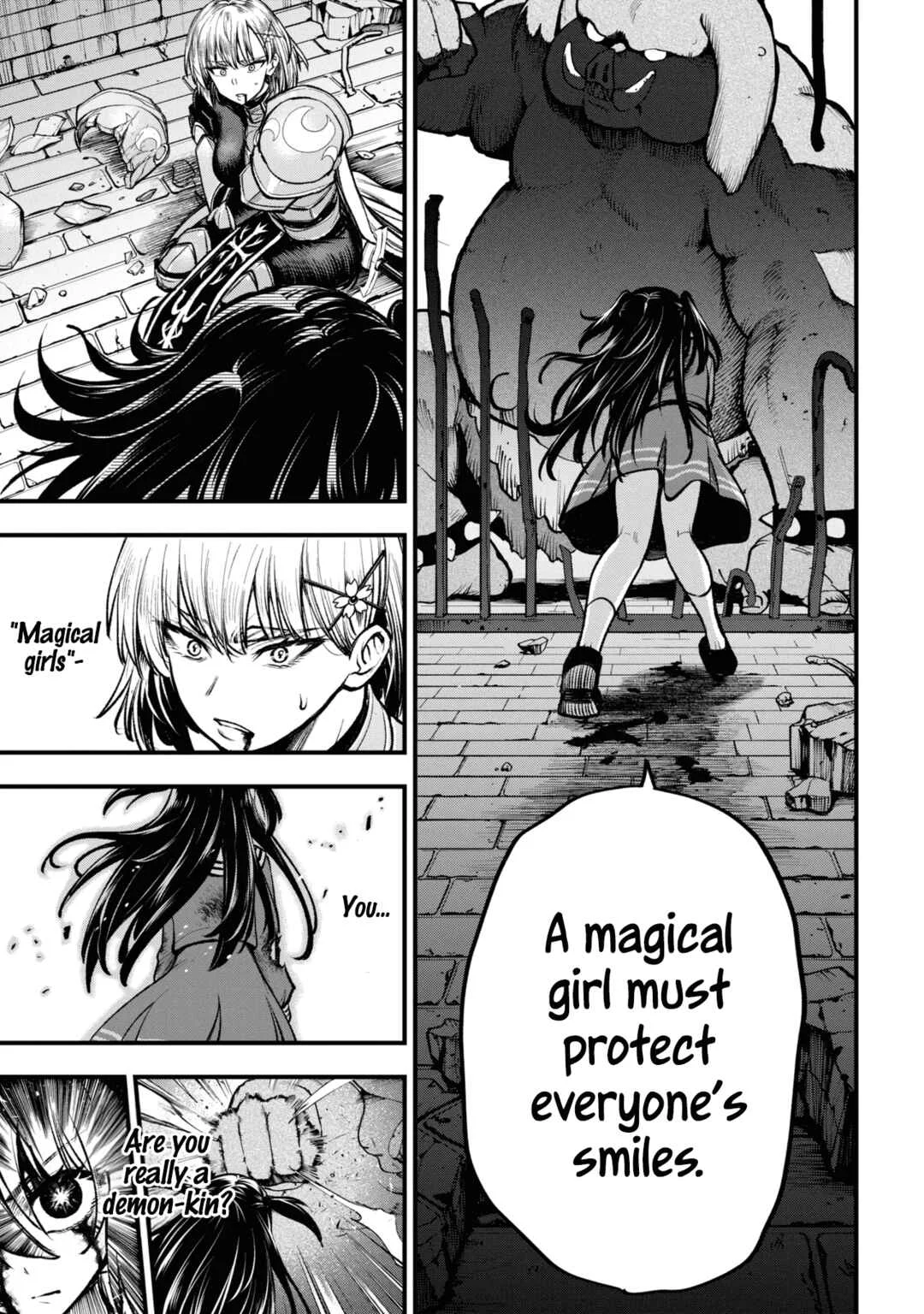Isekai Mahou Shoujo Radical☆Haruna Chapter 4: The Magical Girl's Friends - Page 36