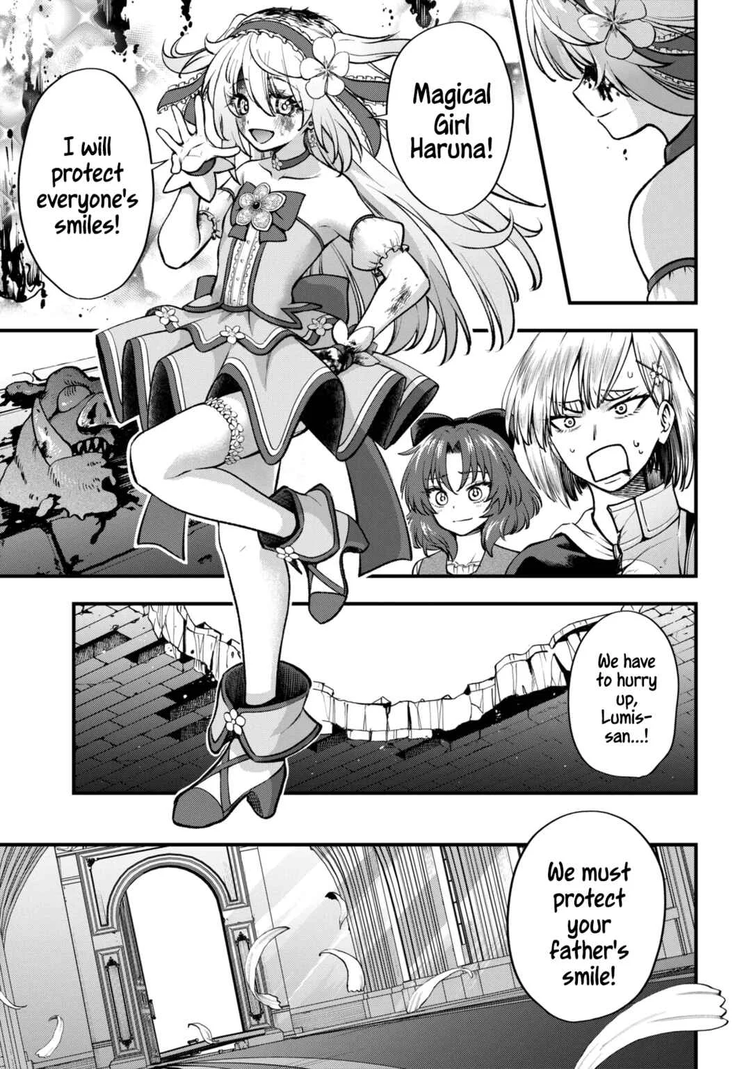 Isekai Mahou Shoujo Radical☆Haruna Chapter 4: The Magical Girl's Friends - Page 44