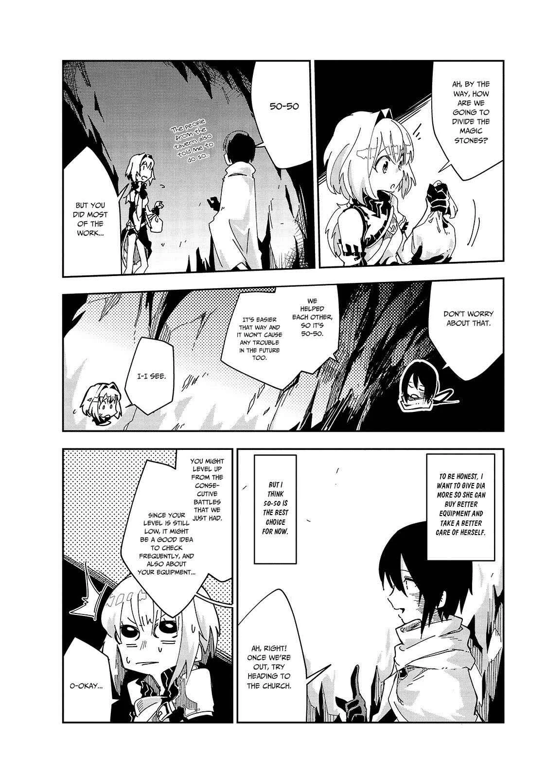 Isekai Meikyuu no Saishinbu wo Mezasou Chapter 5: Sig and Dia - Page 21