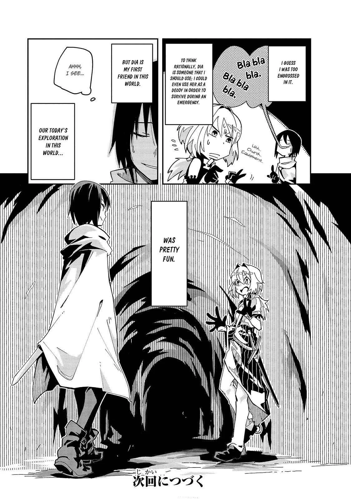 Isekai Meikyuu no Saishinbu wo Mezasou Chapter 5: Sig and Dia - Page 22