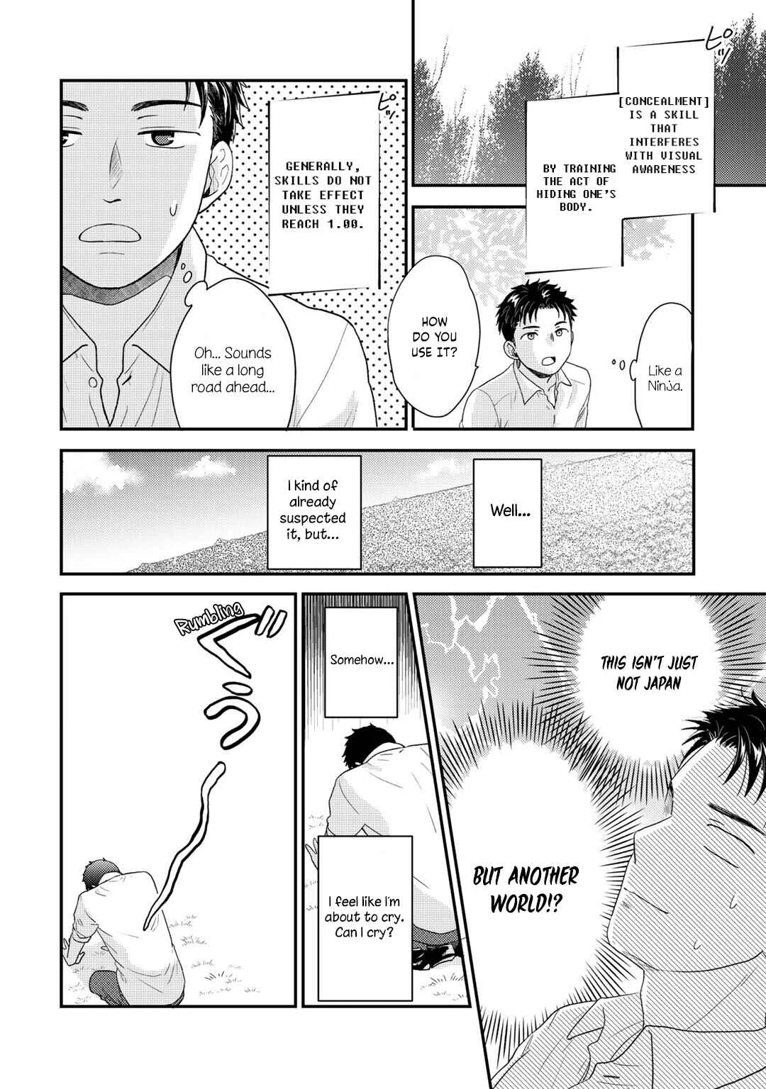 Isekai ni Kita Mitai dakedo Dou Sureba Yoi no Darou ~Shachiku SE no My Pace Boukenki~ Chapter 1: Remake - Page 21