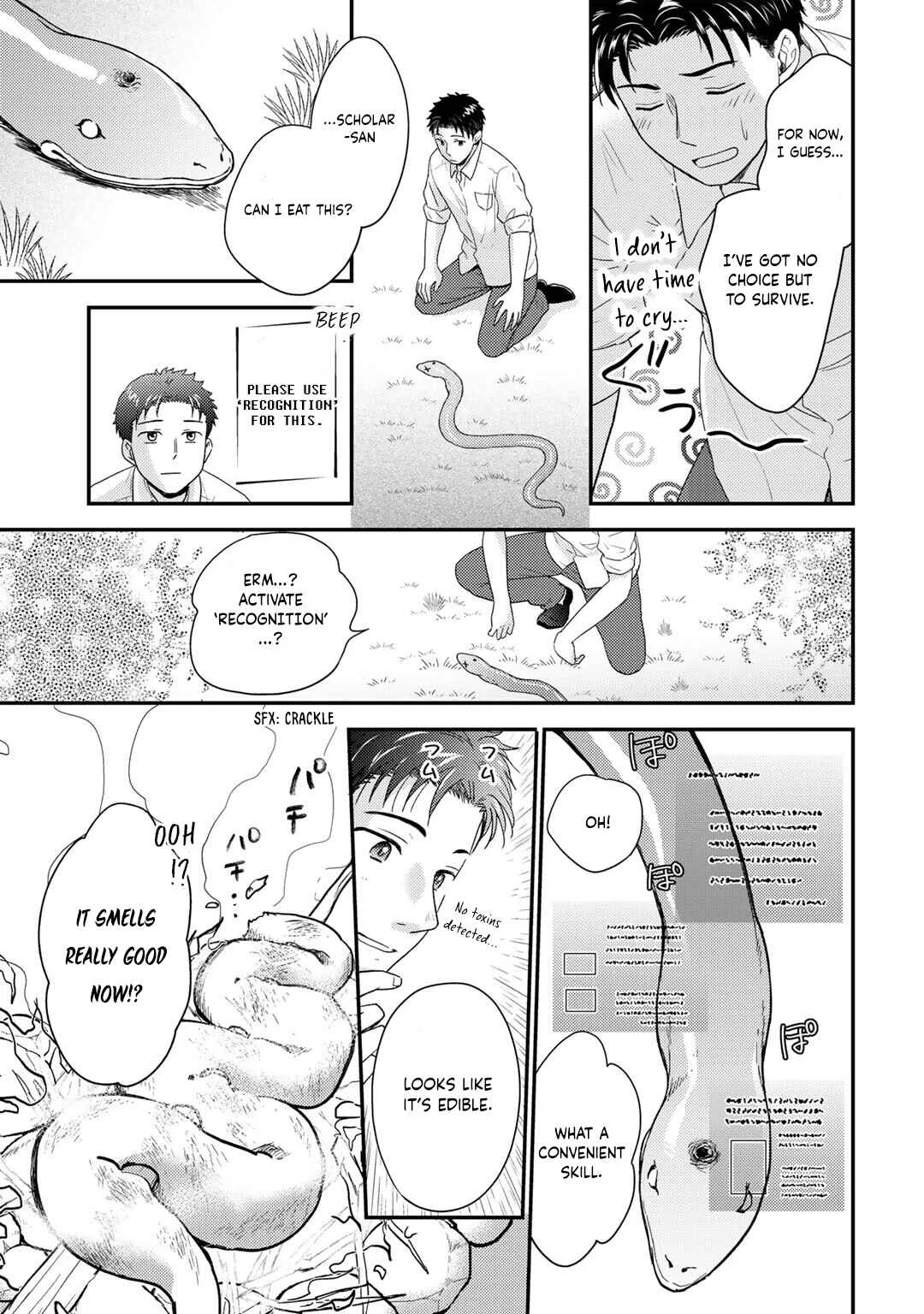 Isekai ni Kita Mitai dakedo Dou Sureba Yoi no Darou ~Shachiku SE no My Pace Boukenki~ Chapter 1: Remake - Page 22