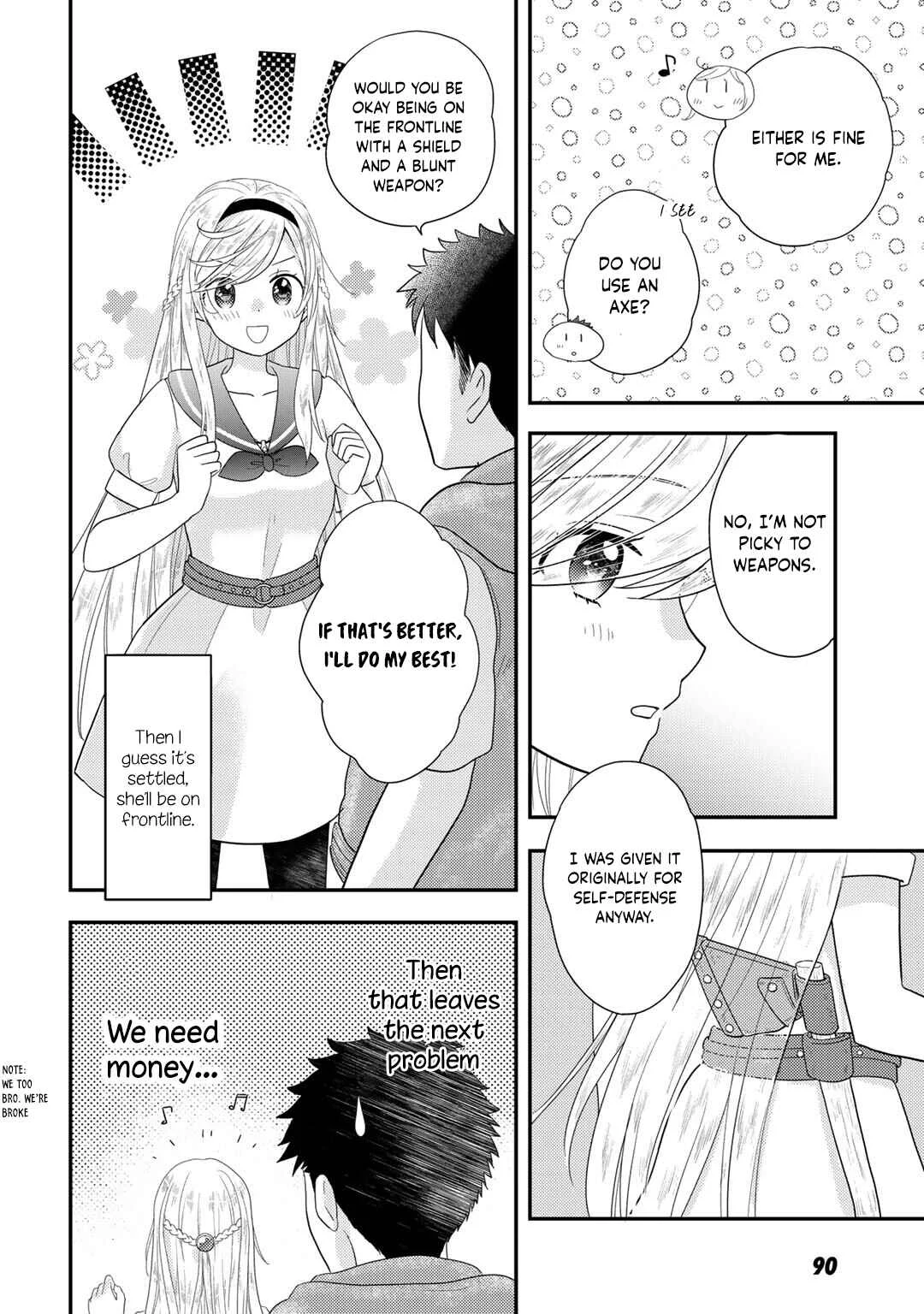 Isekai ni Kita Mitai dakedo Dou Sureba Yoi no Darou ~Shachiku SE no My Pace Boukenki~ Chapter 10 - Page 13