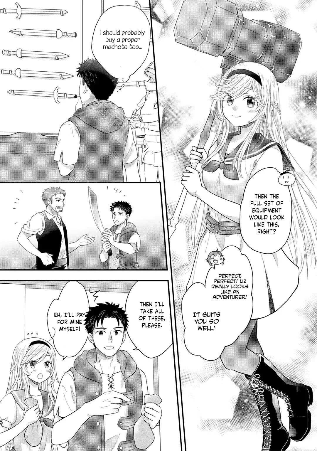 Isekai ni Kita Mitai dakedo Dou Sureba Yoi no Darou ~Shachiku SE no My Pace Boukenki~ Chapter 11 - Page 6