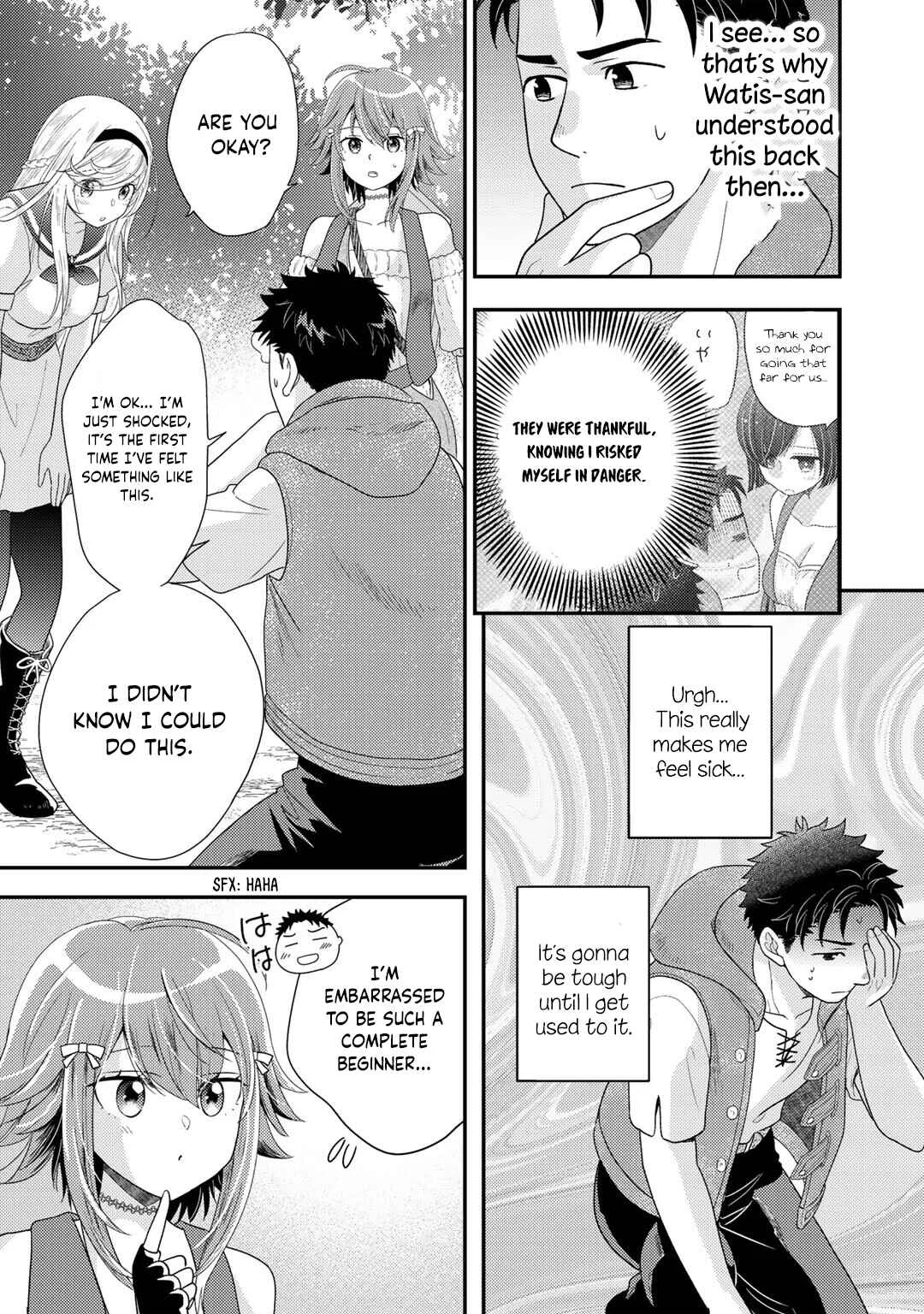 Isekai ni Kita Mitai dakedo Dou Sureba Yoi no Darou ~Shachiku SE no My Pace Boukenki~ Chapter 11 - Page 15