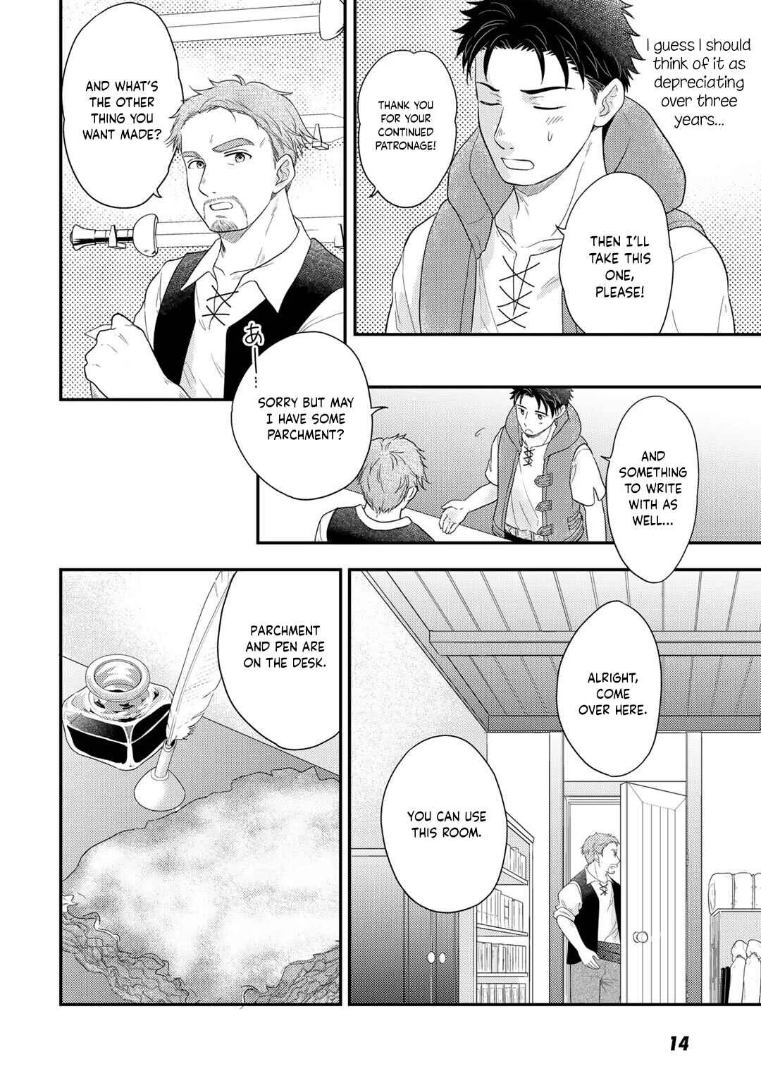 Isekai ni Kita Mitai dakedo Dou Sureba Yoi no Darou ~Shachiku SE no My Pace Boukenki~ Chapter 13 - Page 16