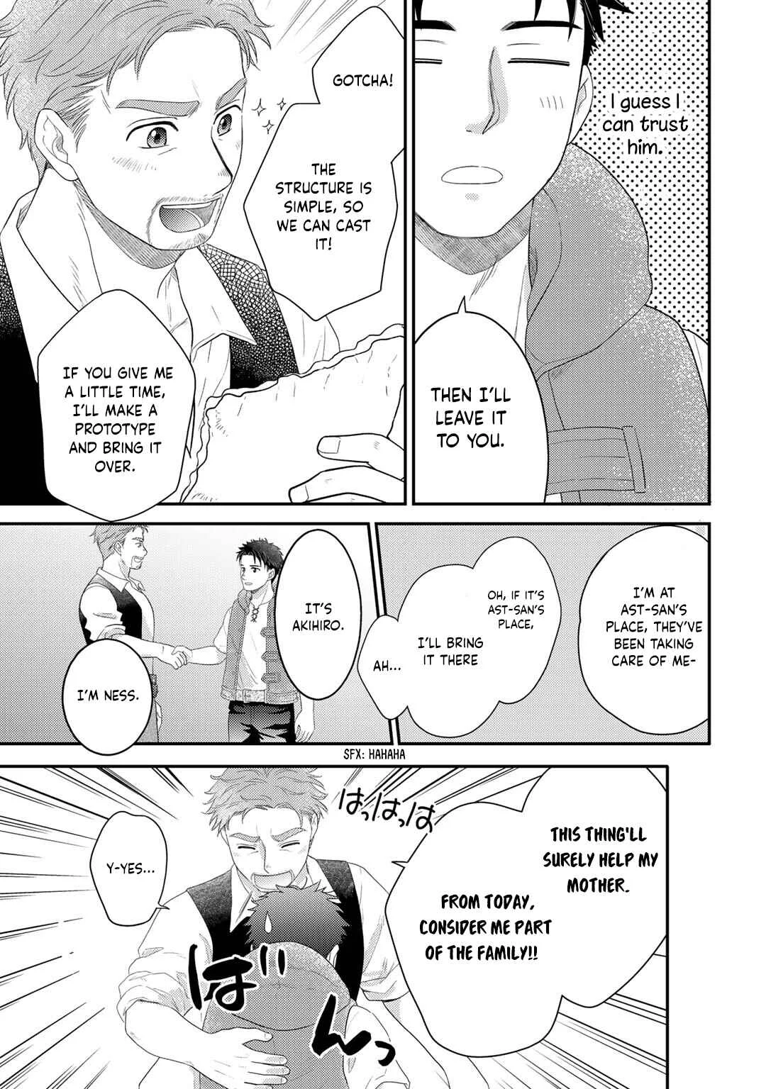 Isekai ni Kita Mitai dakedo Dou Sureba Yoi no Darou ~Shachiku SE no My Pace Boukenki~ Chapter 13 - Page 21