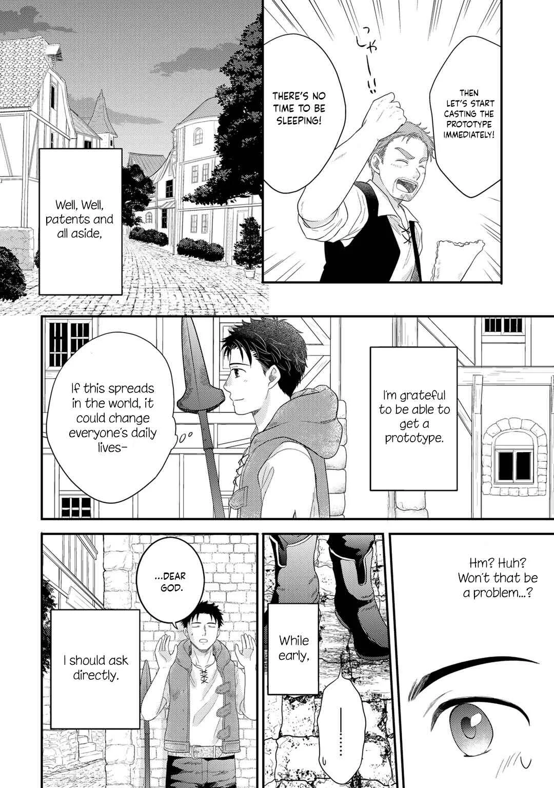 Isekai ni Kita Mitai dakedo Dou Sureba Yoi no Darou ~Shachiku SE no My Pace Boukenki~ Chapter 13 - Page 22