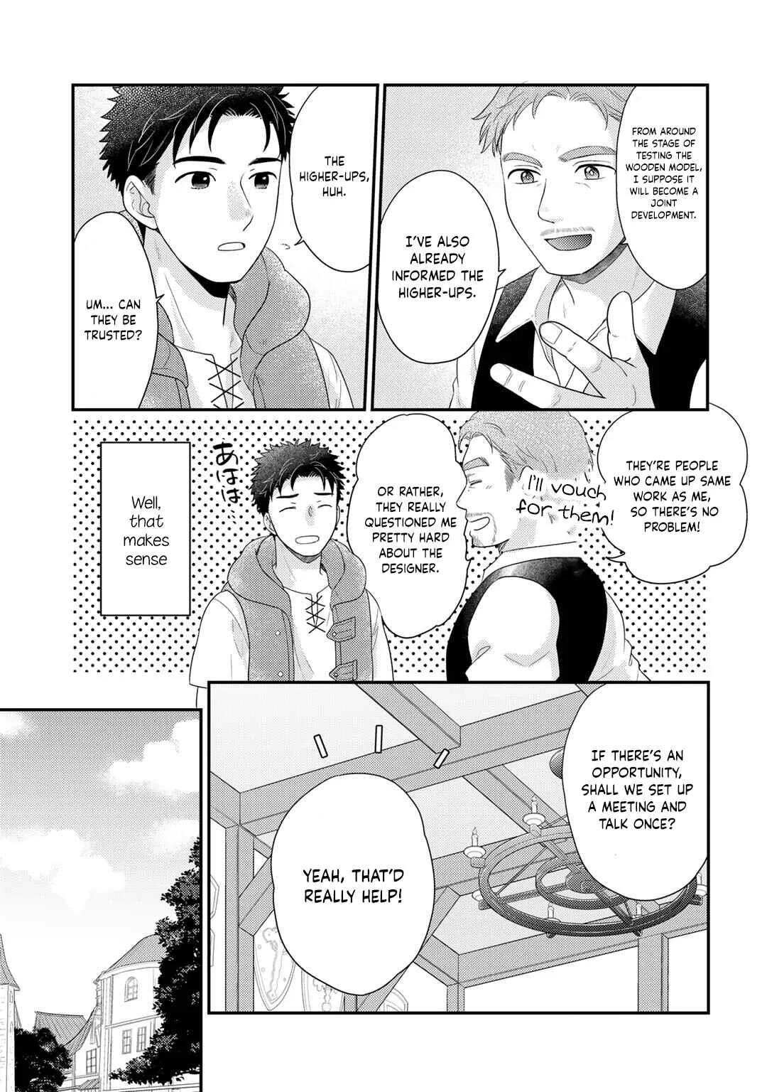 Isekai ni Kita Mitai dakedo Dou Sureba Yoi no Darou ~Shachiku SE no My Pace Boukenki~ Chapter 14 - Page 6
