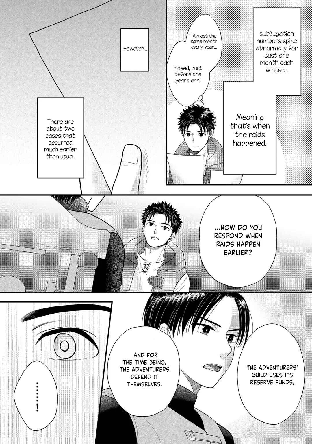 Isekai ni Kita Mitai dakedo Dou Sureba Yoi no Darou ~Shachiku SE no My Pace Boukenki~ Chapter 15 - Page 4