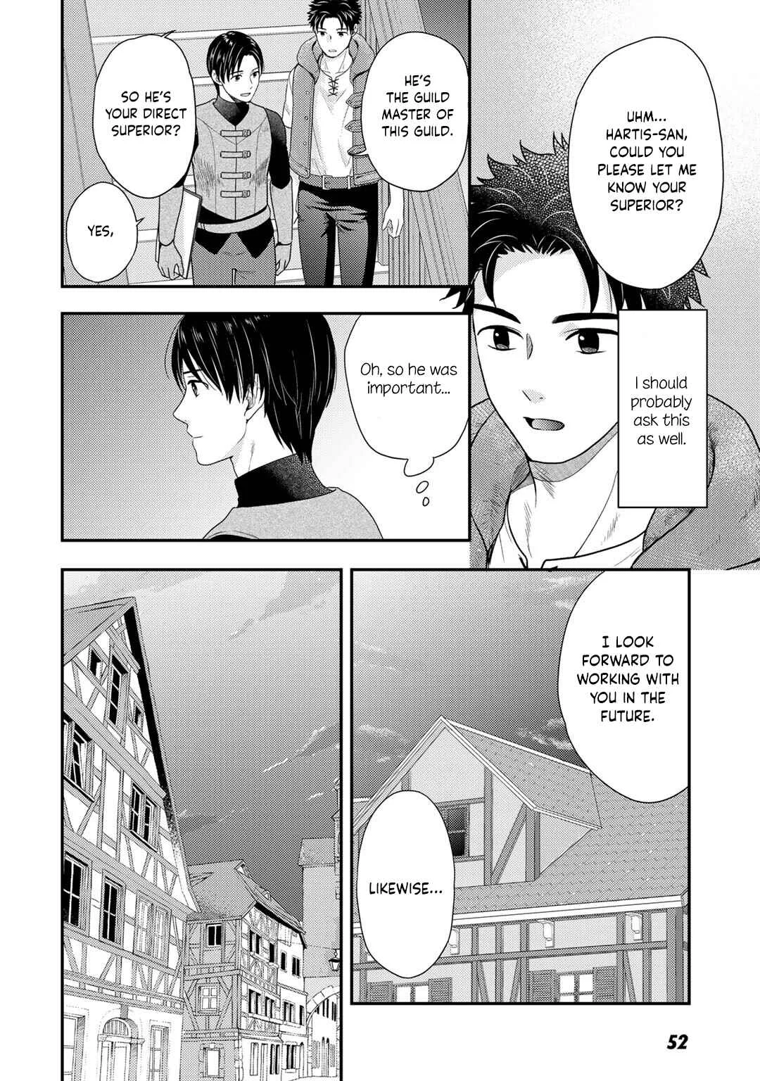 Isekai ni Kita Mitai dakedo Dou Sureba Yoi no Darou ~Shachiku SE no My Pace Boukenki~ Chapter 15 - Page 11