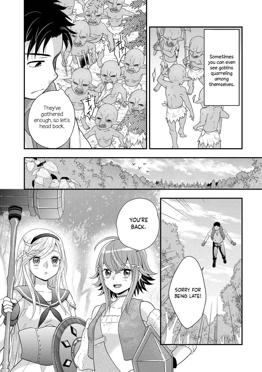 Isekai ni Kita Mitai dakedo Dou Sureba Yoi no Darou ~Shachiku SE no My Pace Boukenki~ Chapter 17 - Page 6