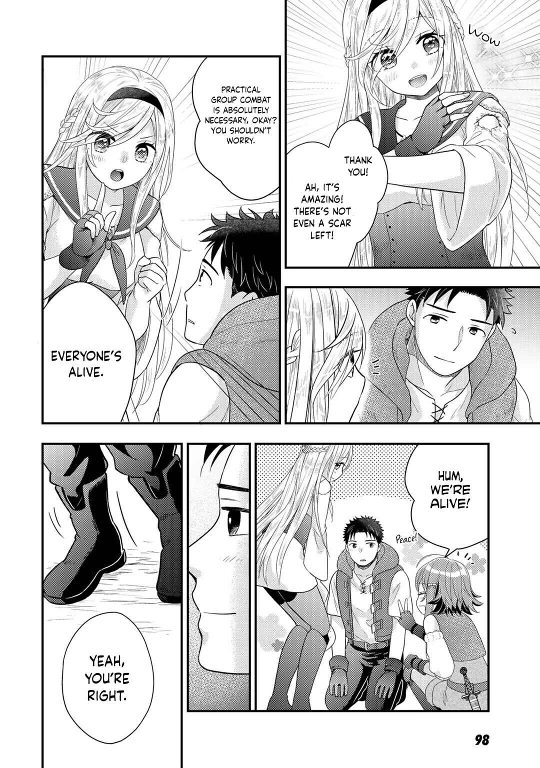 Isekai ni Kita Mitai dakedo Dou Sureba Yoi no Darou ~Shachiku SE no My Pace Boukenki~ Chapter 17 - Page 13