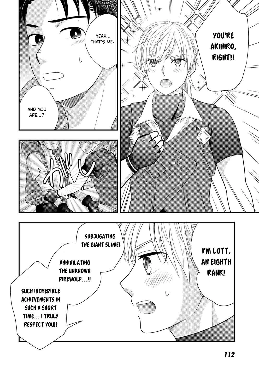 Isekai ni Kita Mitai dakedo Dou Sureba Yoi no Darou ~Shachiku SE no My Pace Boukenki~ Chapter 18 - Page 9