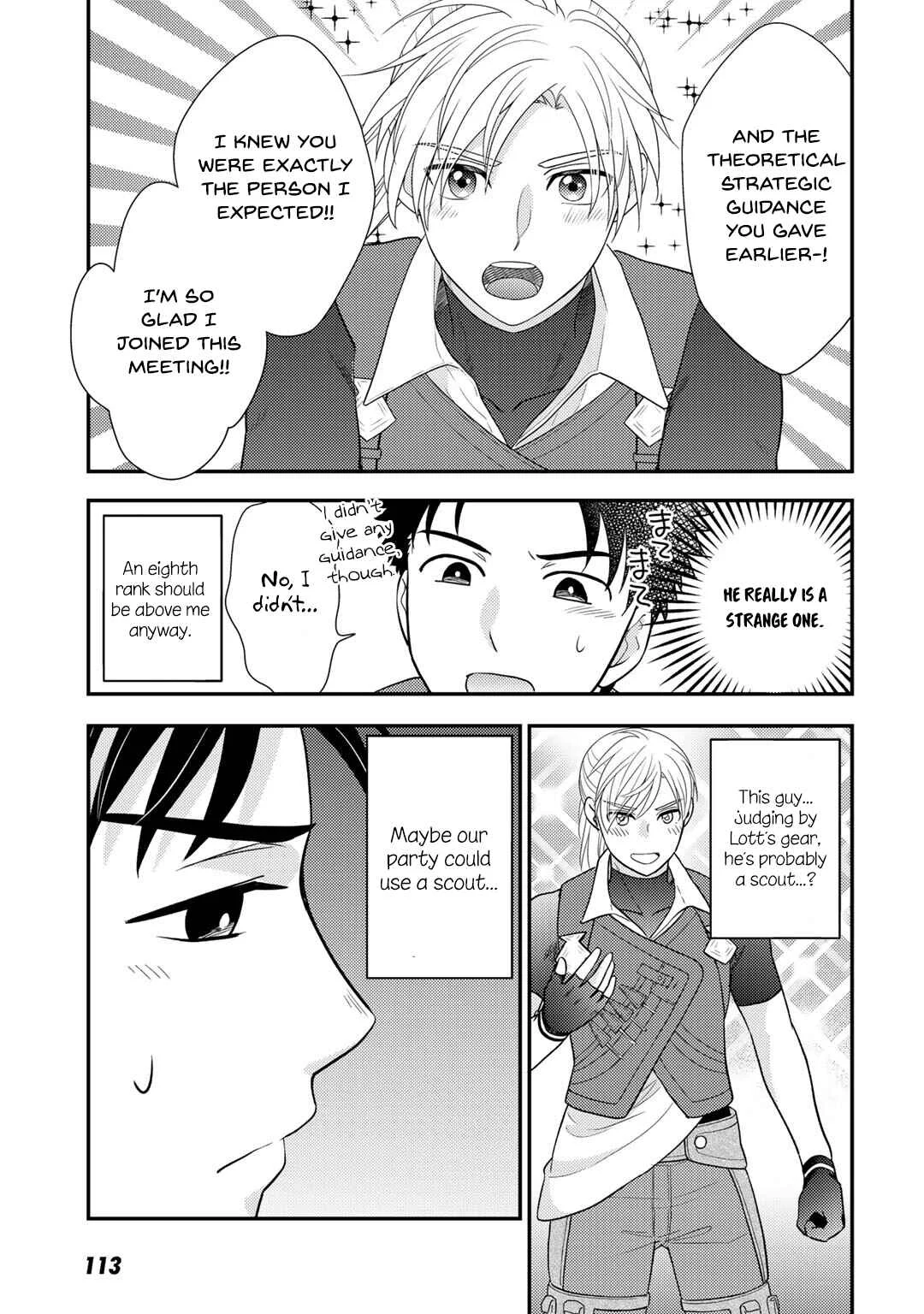 Isekai ni Kita Mitai dakedo Dou Sureba Yoi no Darou ~Shachiku SE no My Pace Boukenki~ Chapter 18 - Page 10