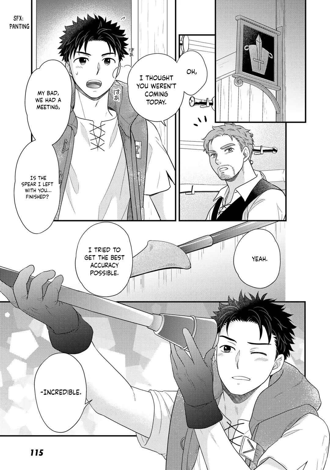Isekai ni Kita Mitai dakedo Dou Sureba Yoi no Darou ~Shachiku SE no My Pace Boukenki~ Chapter 18 - Page 12