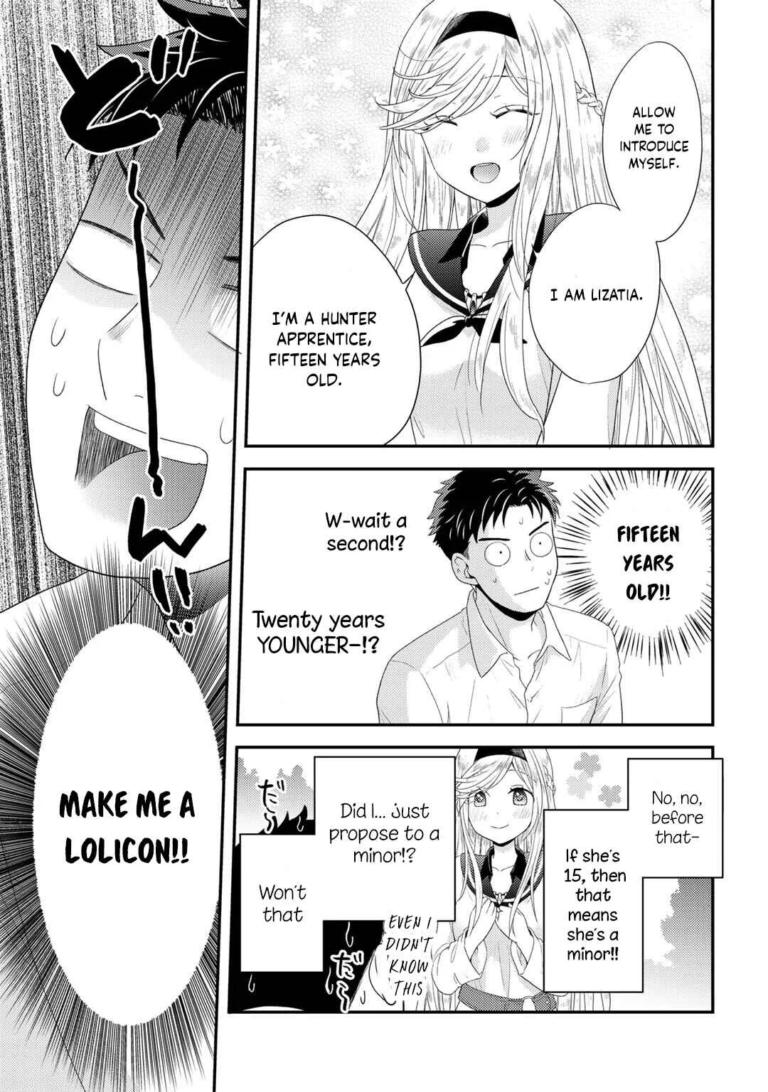 Isekai ni Kita Mitai dakedo Dou Sureba Yoi no Darou ~Shachiku SE no My Pace Boukenki~ Chapter 2 - Page 2