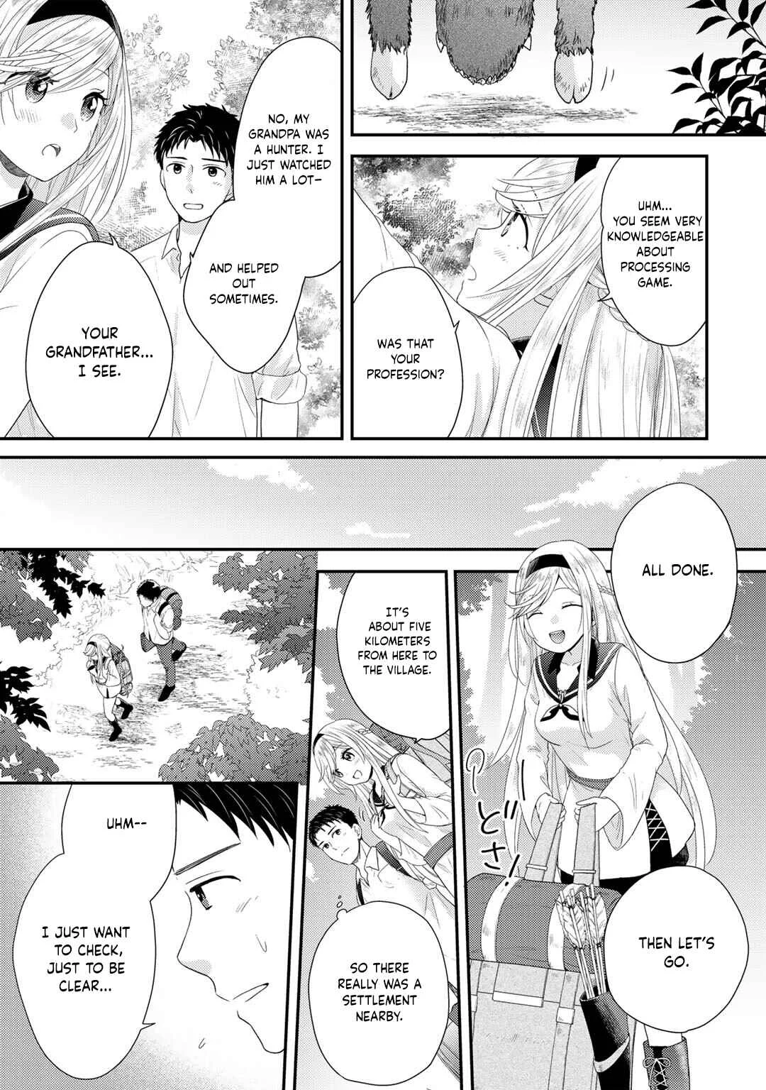 Isekai ni Kita Mitai dakedo Dou Sureba Yoi no Darou ~Shachiku SE no My Pace Boukenki~ Chapter 2 - Page 8