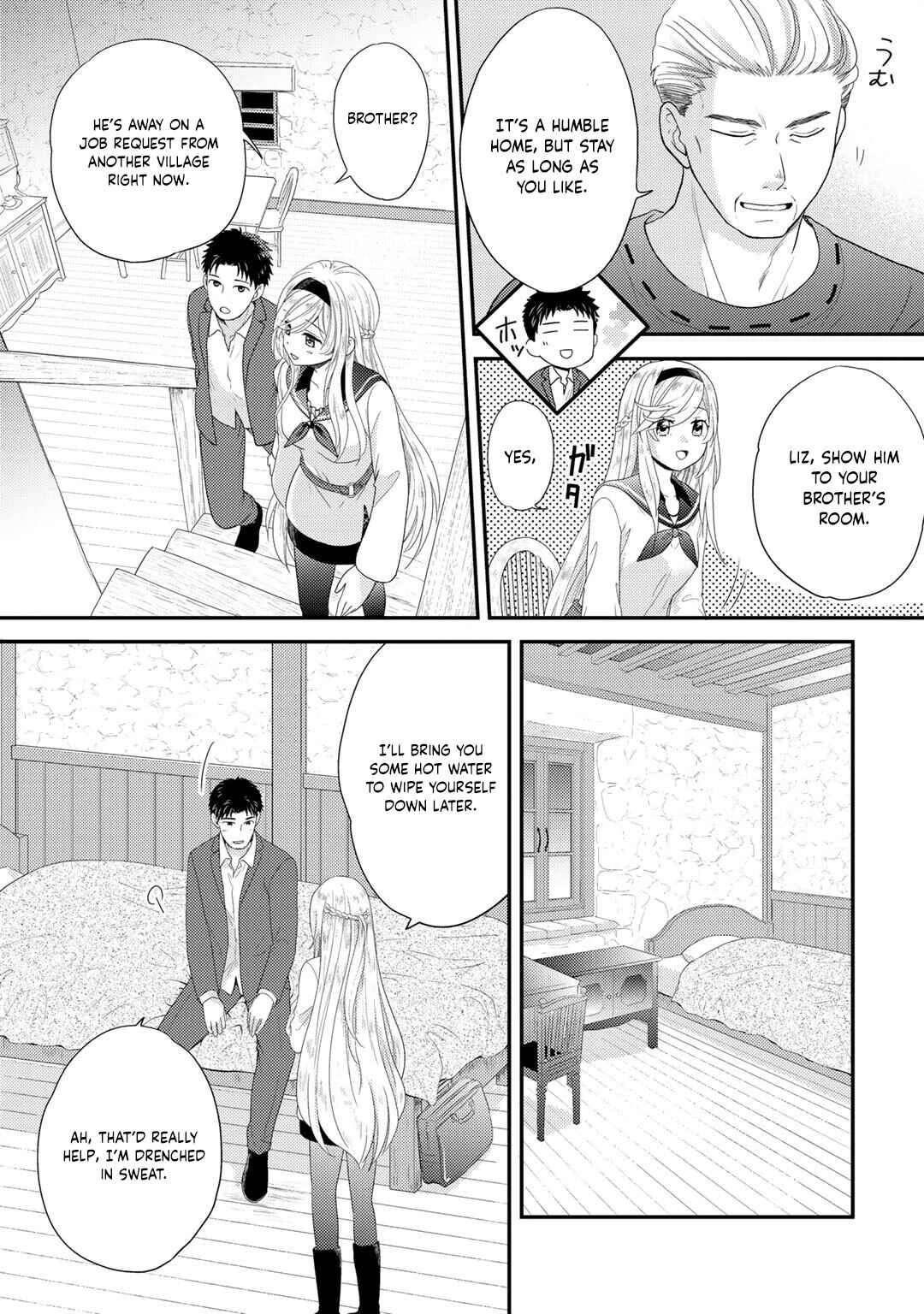 Isekai ni Kita Mitai dakedo Dou Sureba Yoi no Darou ~Shachiku SE no My Pace Boukenki~ Chapter 2 - Page 22