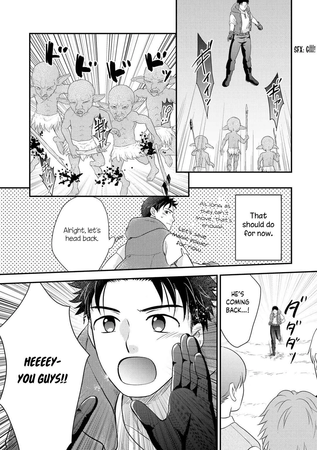 Isekai ni Kita Mitai dakedo Dou Sureba Yoi no Darou ~Shachiku SE no My Pace Boukenki~ Chapter 20 - Page 13