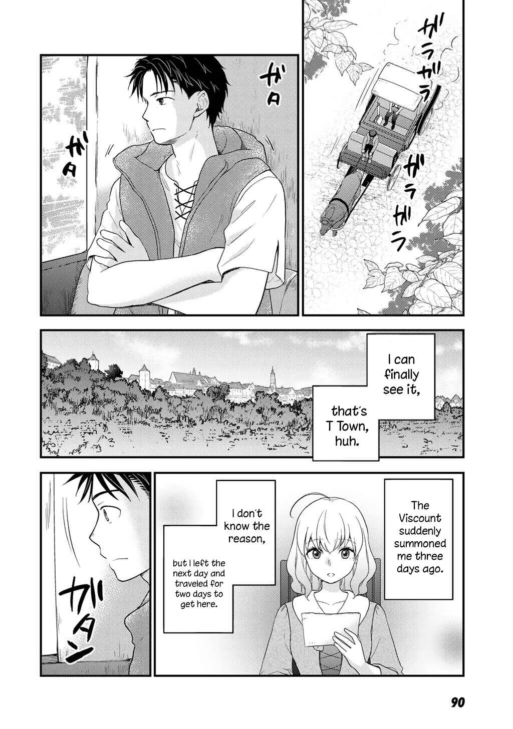 Isekai ni Kita Mitai dakedo Dou Sureba Yoi no Darou ~Shachiku SE no My Pace Boukenki~ Chapter 25 - Page 1