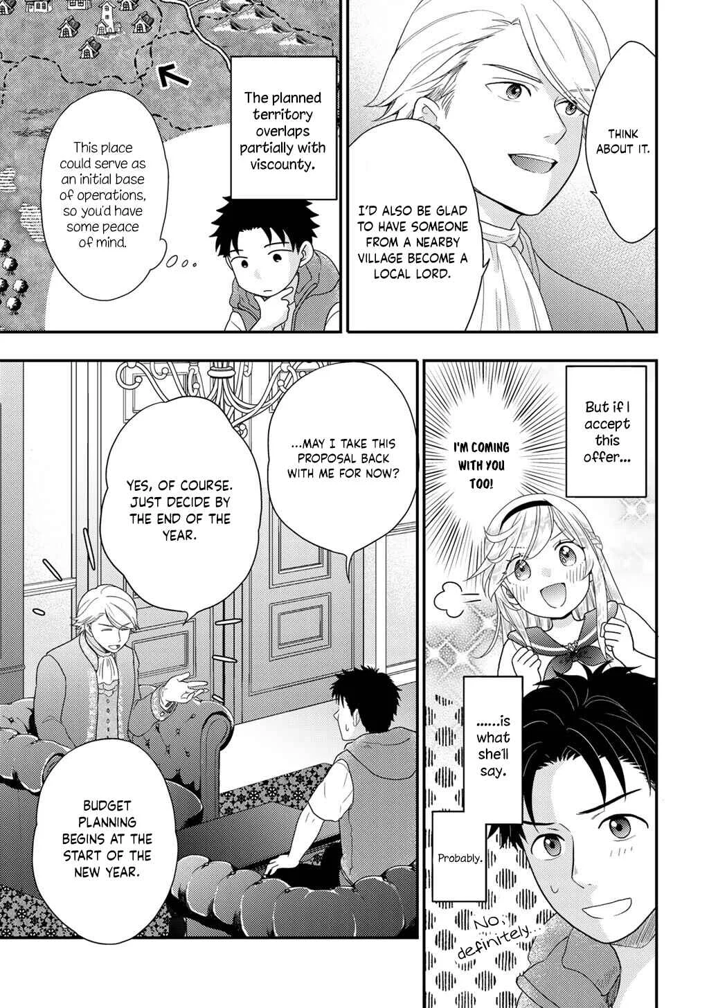 Isekai ni Kita Mitai dakedo Dou Sureba Yoi no Darou ~Shachiku SE no My Pace Boukenki~ Chapter 25 - Page 14