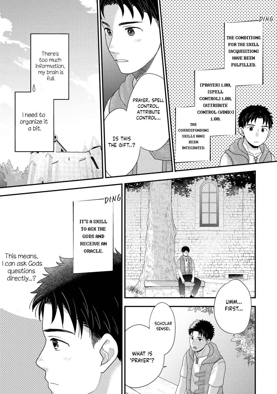 Isekai ni Kita Mitai dakedo Dou Sureba Yoi no Darou ~Shachiku SE no My Pace Boukenki~ Chapter 4 - Page 16