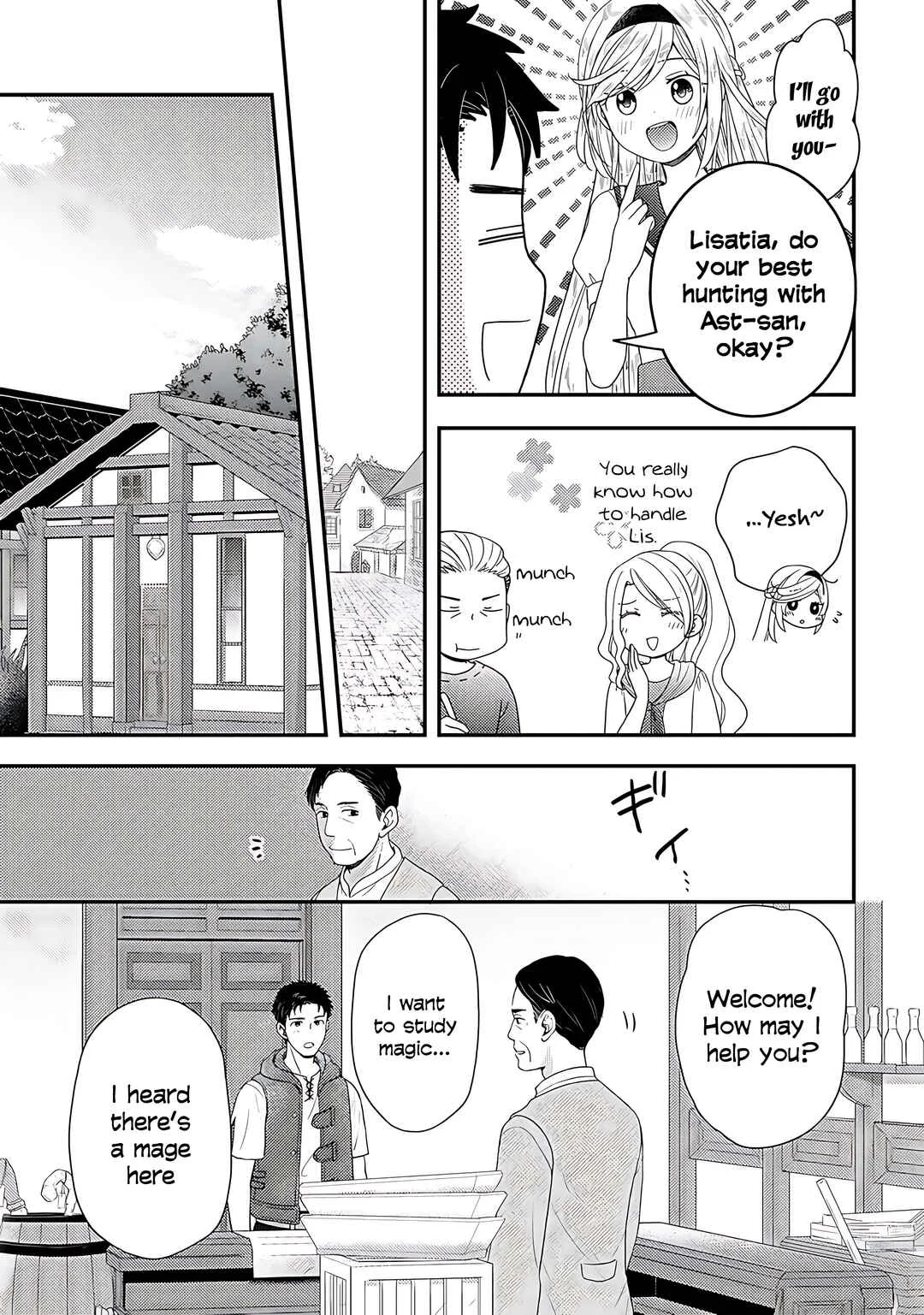 Isekai ni Kita Mitai dakedo Dou Sureba Yoi no Darou ~Shachiku SE no My Pace Boukenki~ Chapter 5 - Page 2