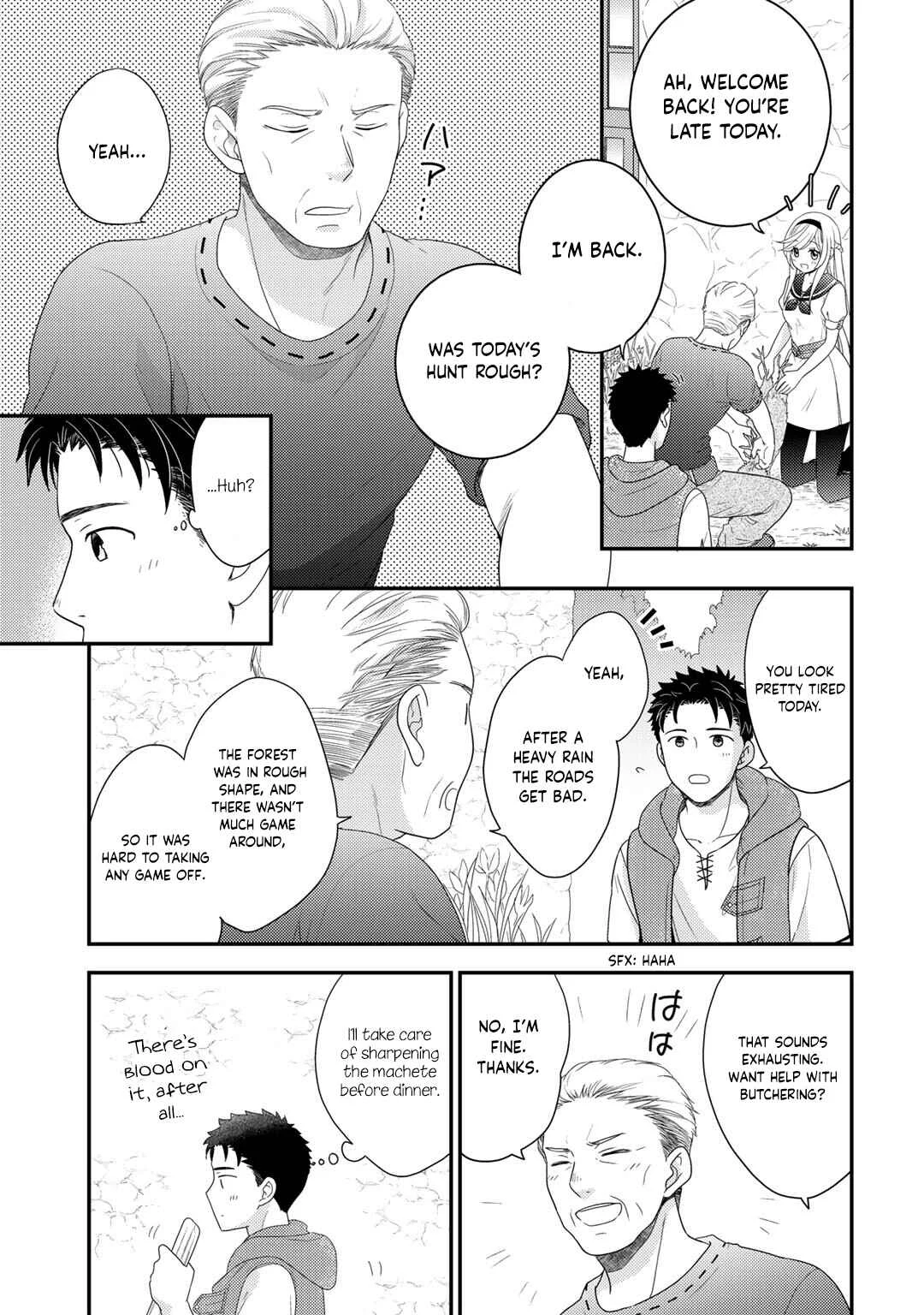 Isekai ni Kita Mitai dakedo Dou Sureba Yoi no Darou ~Shachiku SE no My Pace Boukenki~ Chapter 6 - Page 8