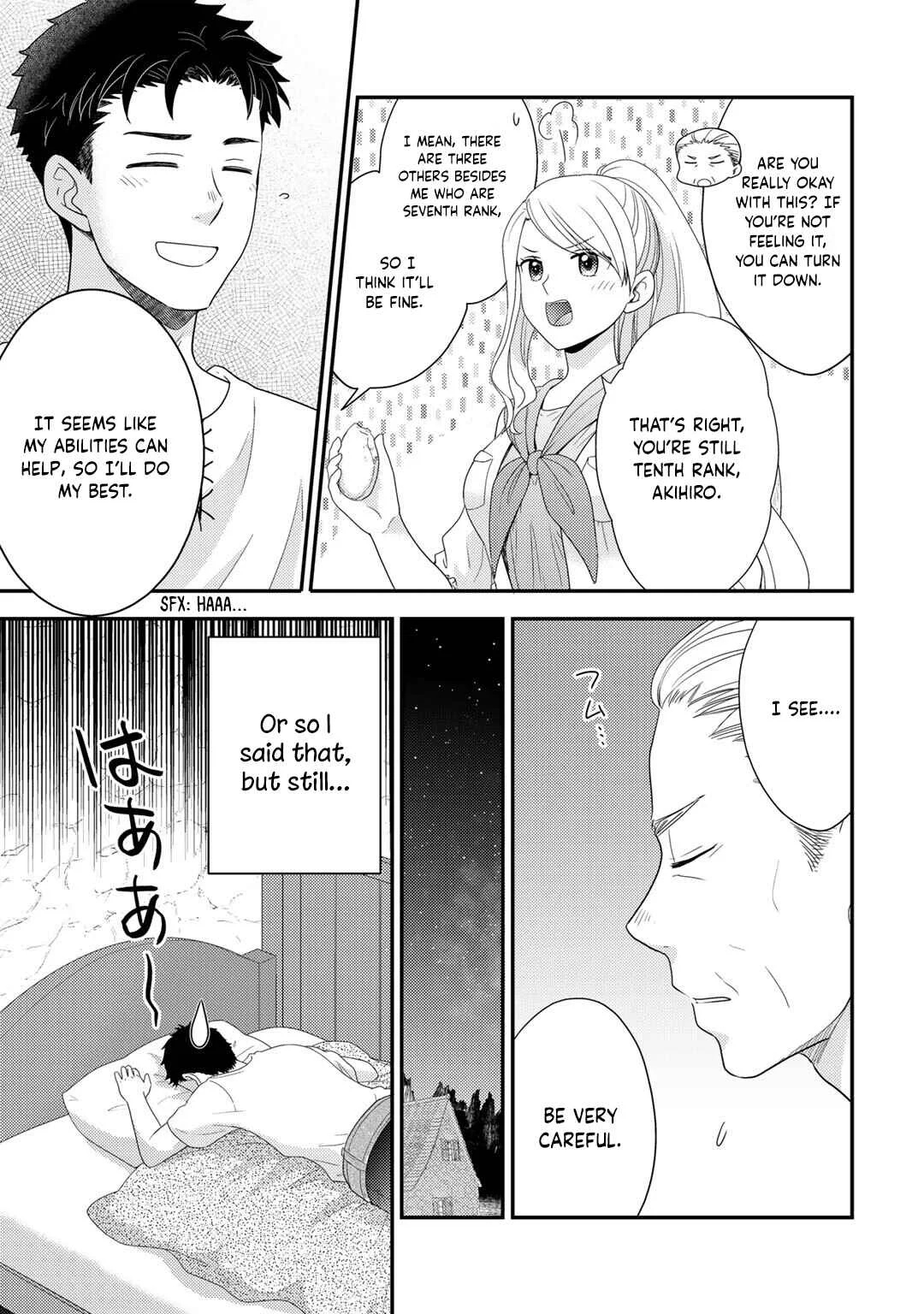 Isekai ni Kita Mitai dakedo Dou Sureba Yoi no Darou ~Shachiku SE no My Pace Boukenki~ Chapter 6 - Page 10