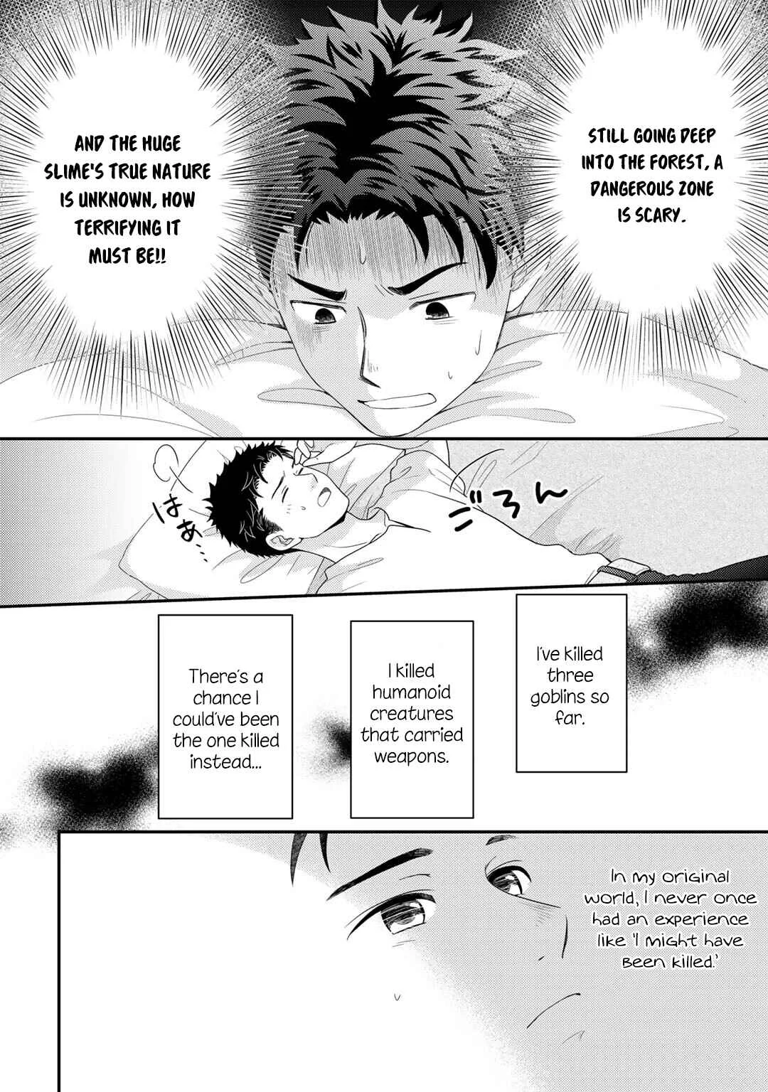 Isekai ni Kita Mitai dakedo Dou Sureba Yoi no Darou ~Shachiku SE no My Pace Boukenki~ Chapter 6 - Page 11