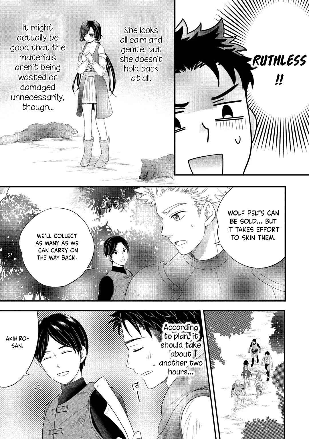 Isekai ni Kita Mitai dakedo Dou Sureba Yoi no Darou ~Shachiku SE no My Pace Boukenki~ Chapter 7 - Page 11