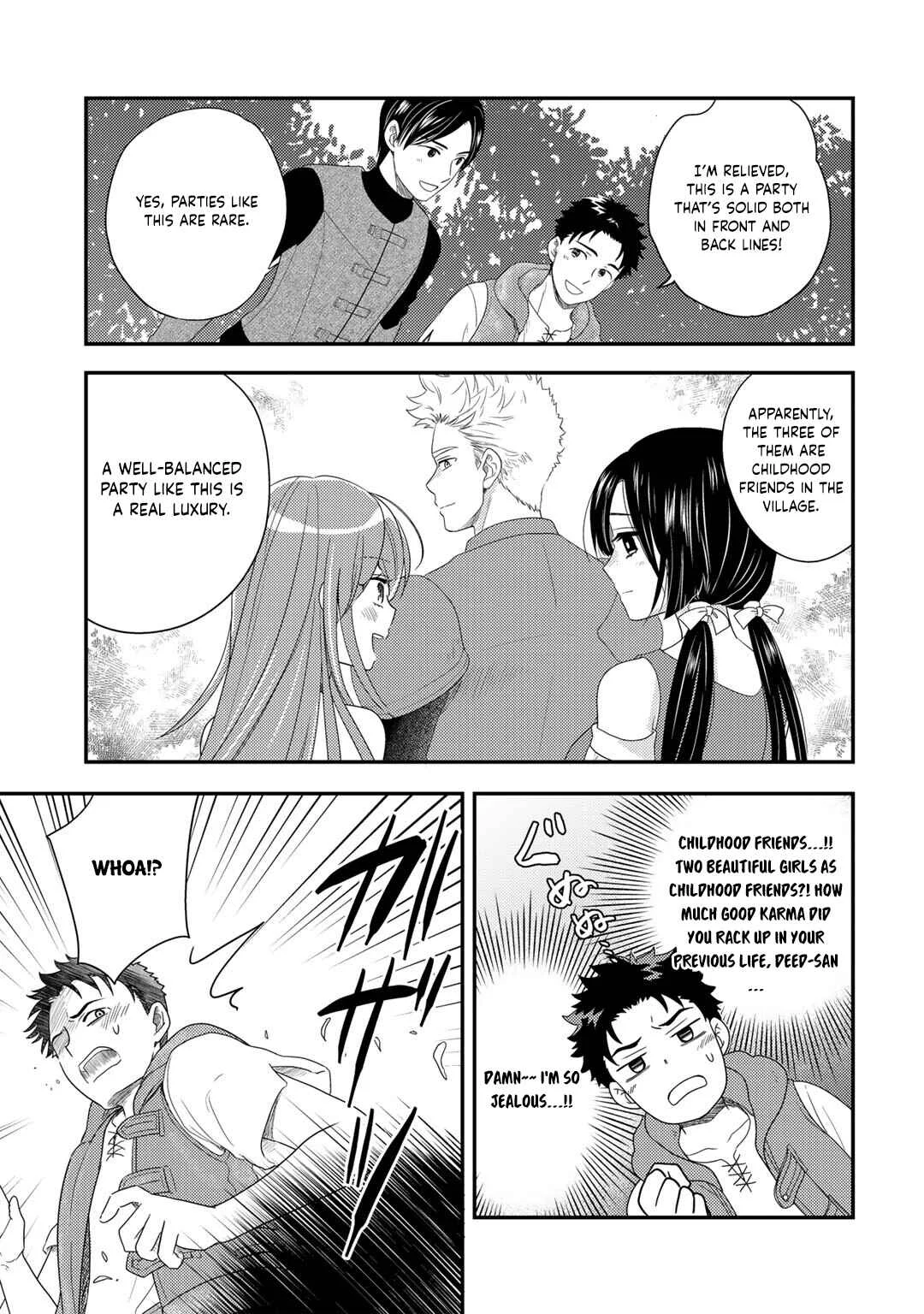 Isekai ni Kita Mitai dakedo Dou Sureba Yoi no Darou ~Shachiku SE no My Pace Boukenki~ Chapter 7 - Page 13