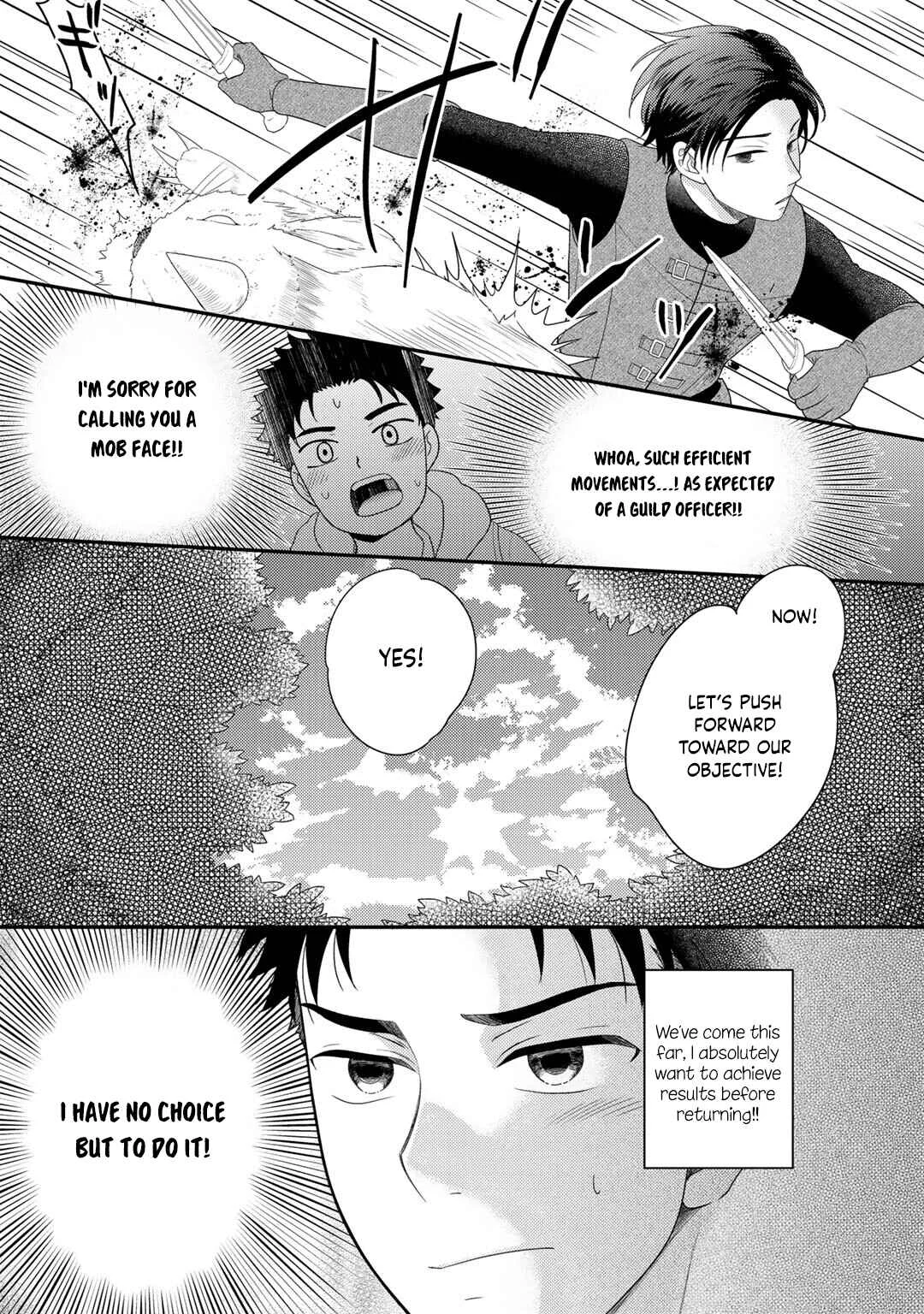Isekai ni Kita Mitai dakedo Dou Sureba Yoi no Darou ~Shachiku SE no My Pace Boukenki~ Chapter 7 - Page 14