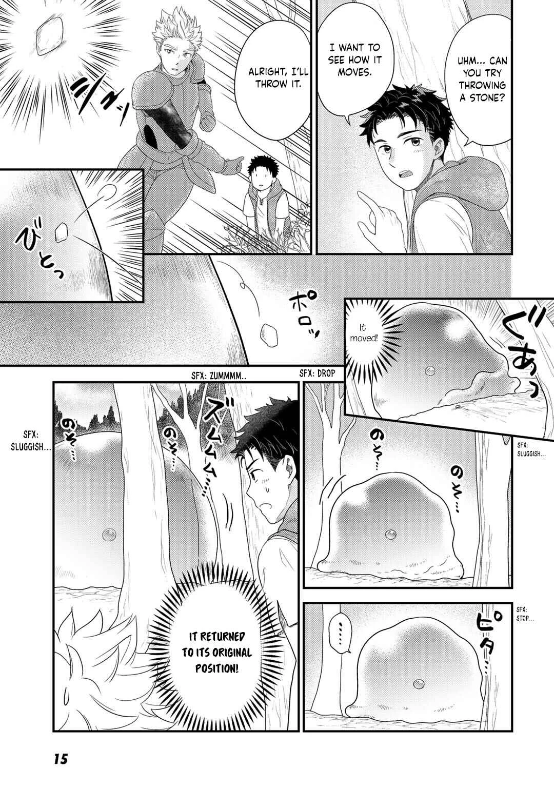 Isekai ni Kita Mitai dakedo Dou Sureba Yoi no Darou ~Shachiku SE no My Pace Boukenki~ Chapter 7 - Page 17