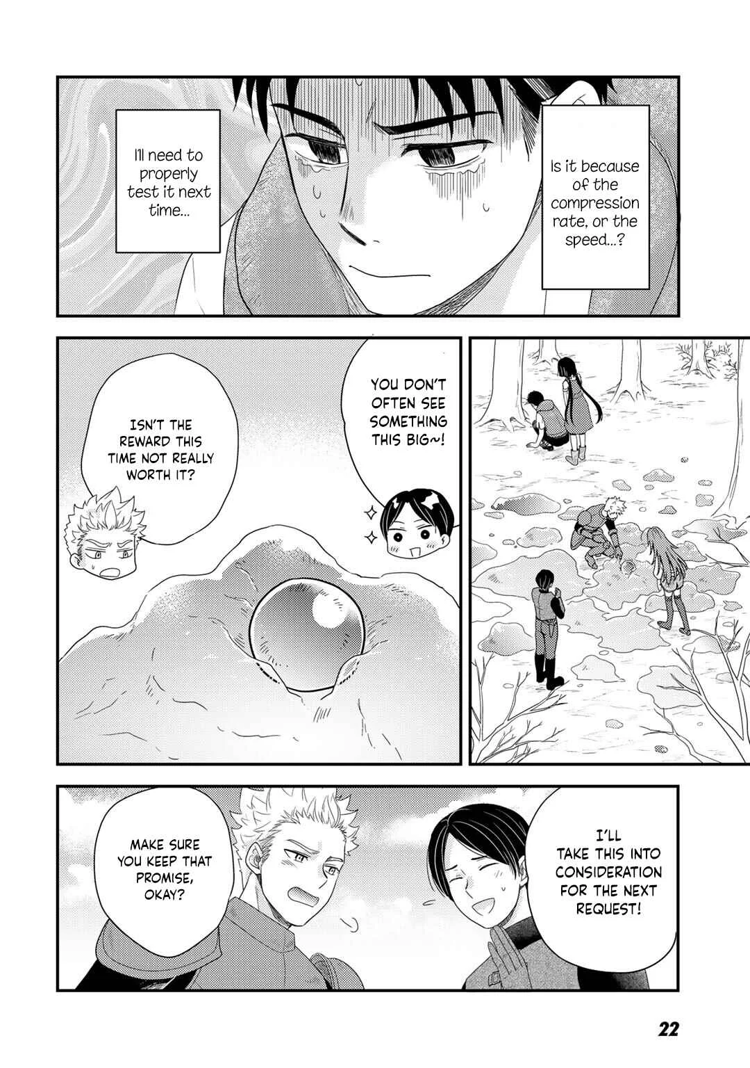 Isekai ni Kita Mitai dakedo Dou Sureba Yoi no Darou ~Shachiku SE no My Pace Boukenki~ Chapter 7 - Page 24