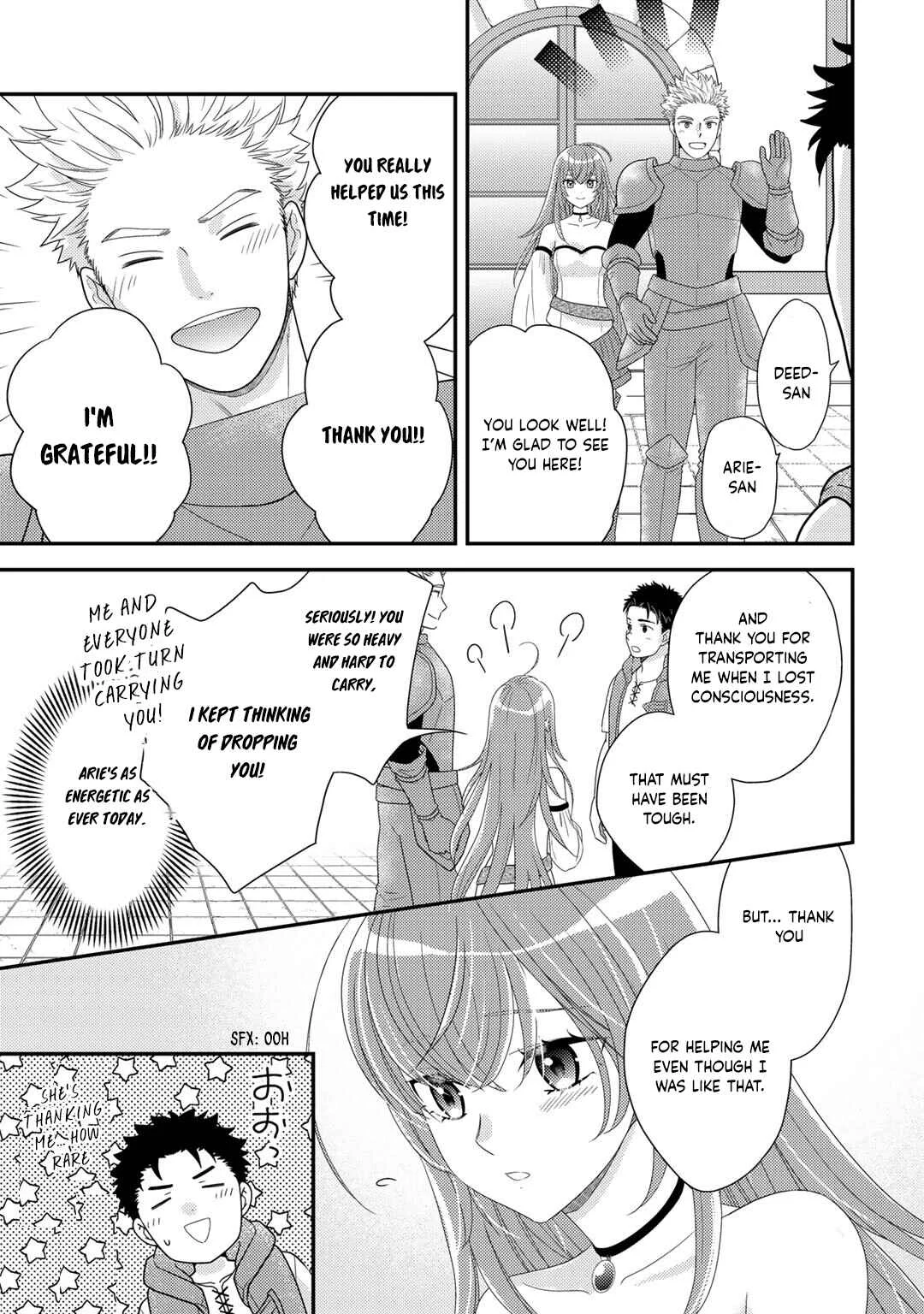 Isekai ni Kita Mitai dakedo Dou Sureba Yoi no Darou ~Shachiku SE no My Pace Boukenki~ Chapter 9 - Page 12