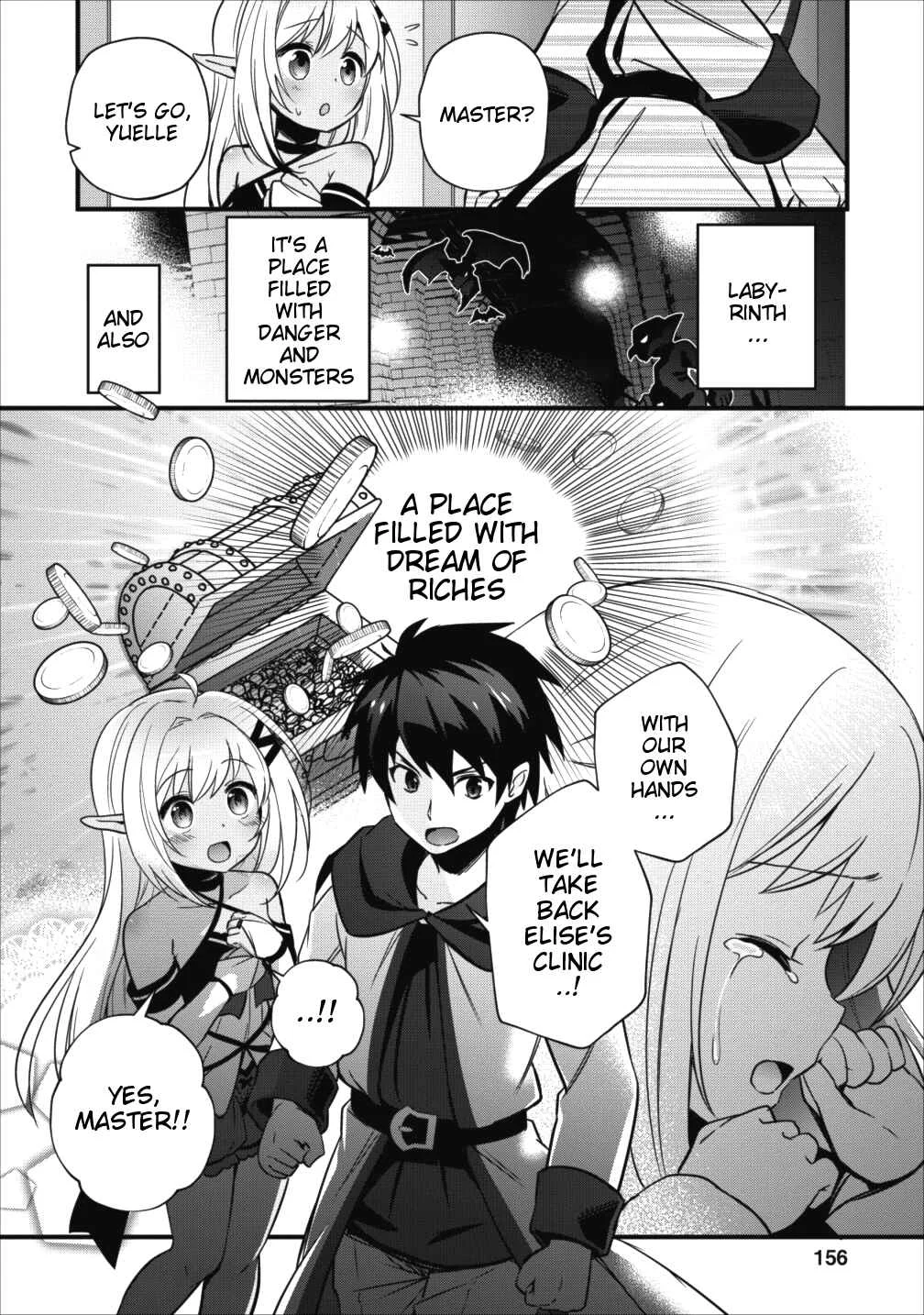 Isekai no Meikyuu Toshi de Chiyu Mahoutsukai Yattemasu Chapter 5 - Page 31