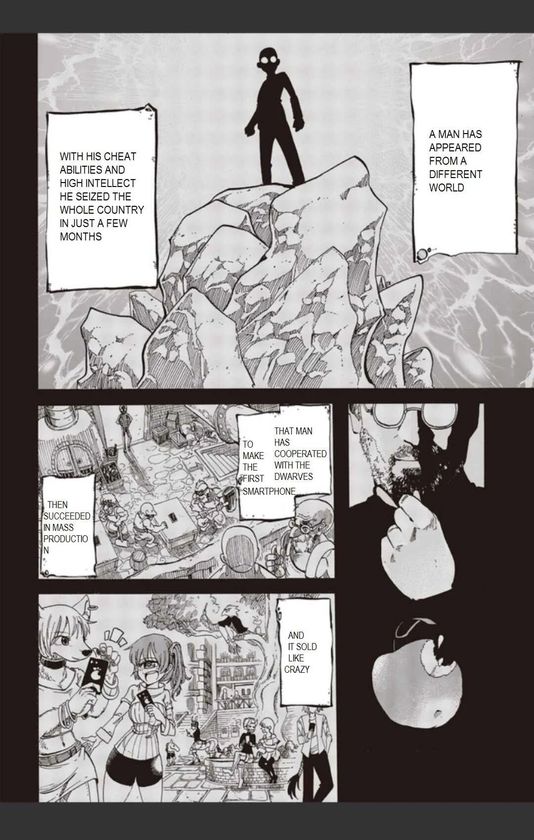 Isekai Saikyou no Seikishi wa Joujakusugite Kyou mo Net Enjoushiteru ~FF Gai Kara Shitsureishimasu~ Chapter 1 - Page 6