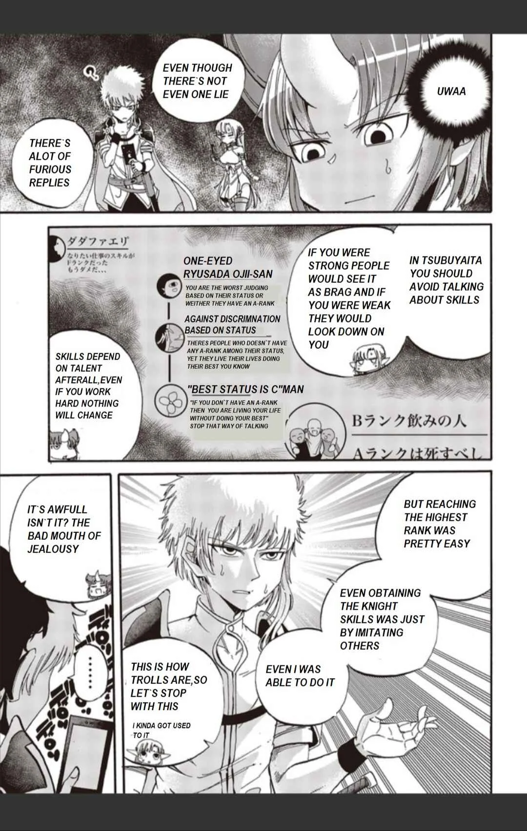 Isekai Saikyou no Seikishi wa Joujakusugite Kyou mo Net Enjoushiteru ~FF Gai Kara Shitsureishimasu~ Chapter 1 - Page 13