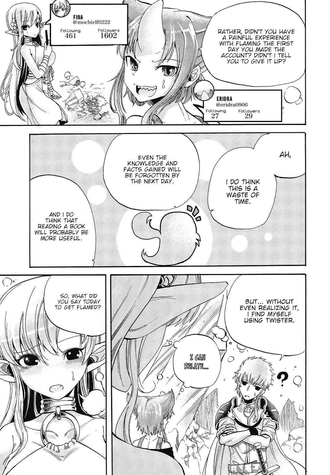 Isekai Saikyou no Seikishi wa Joujakusugite Kyou mo Net Enjoushiteru ~FF Gai Kara Shitsureishimasu~ Chapter 2: Flaming the "Beastman" Name - Page 3