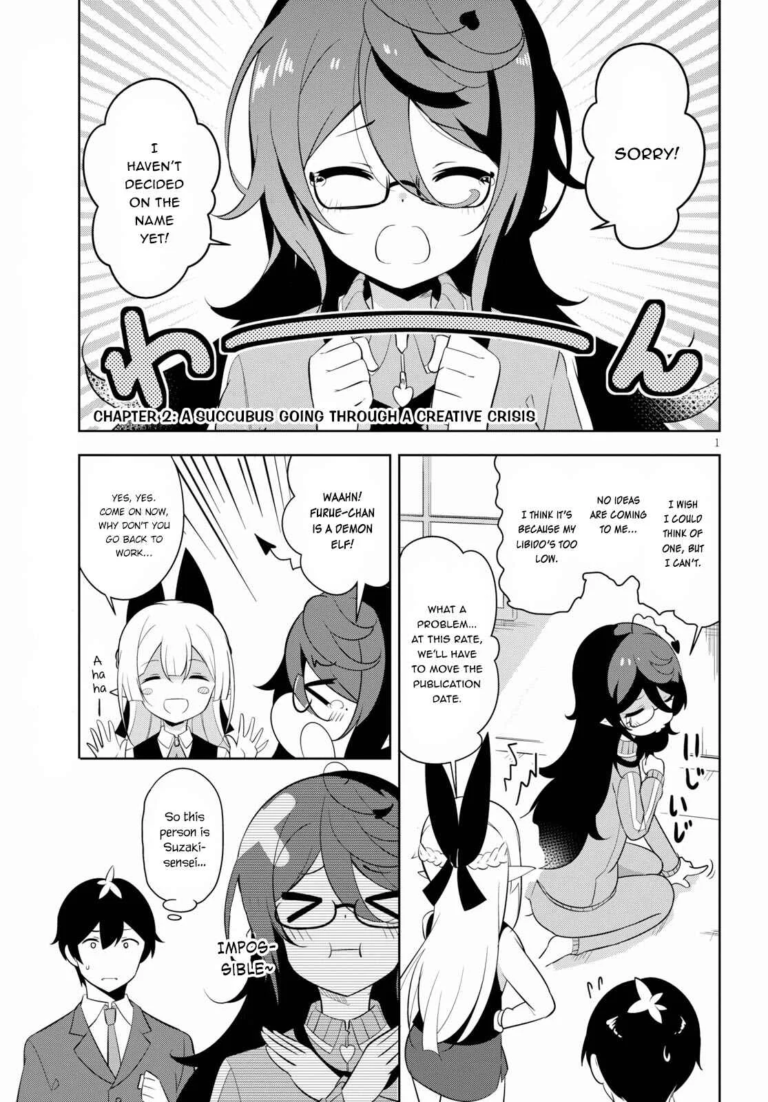 Isekai Shuppun no Henshuu-san Chapter 2: A Succubus going through a creative crisis - Page 2