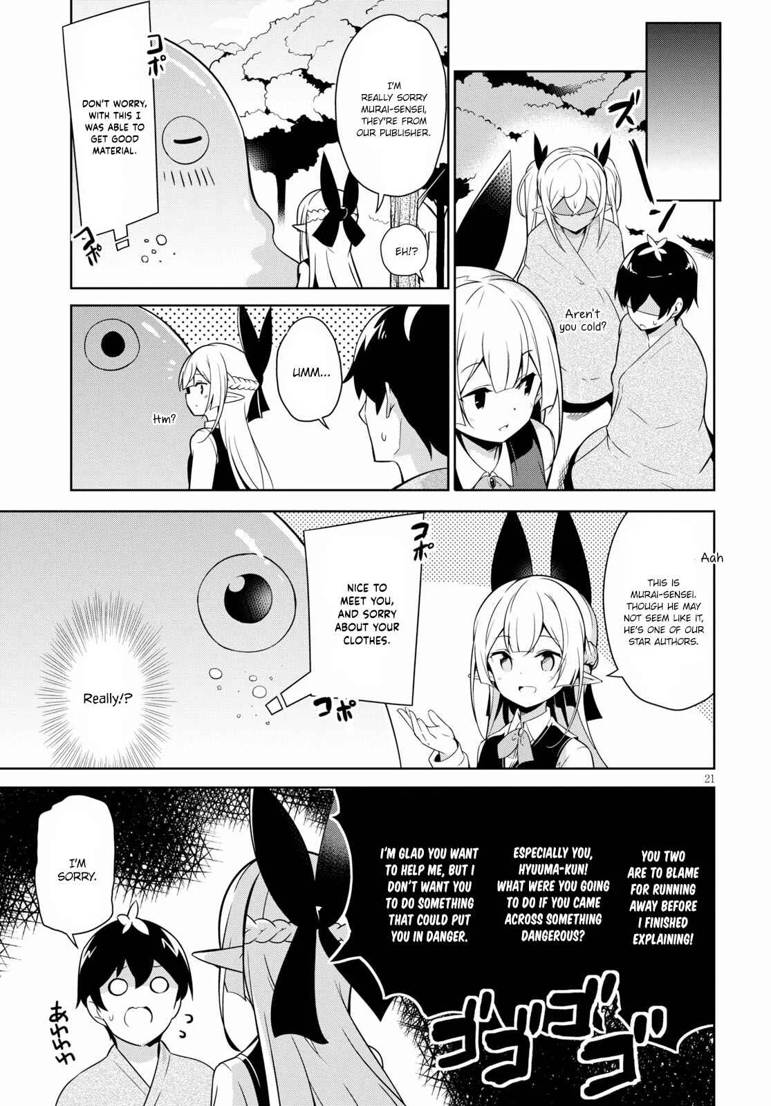 Isekai Shuppun no Henshuu-san Chapter 3: A dark elf who loves her sister - Page 22