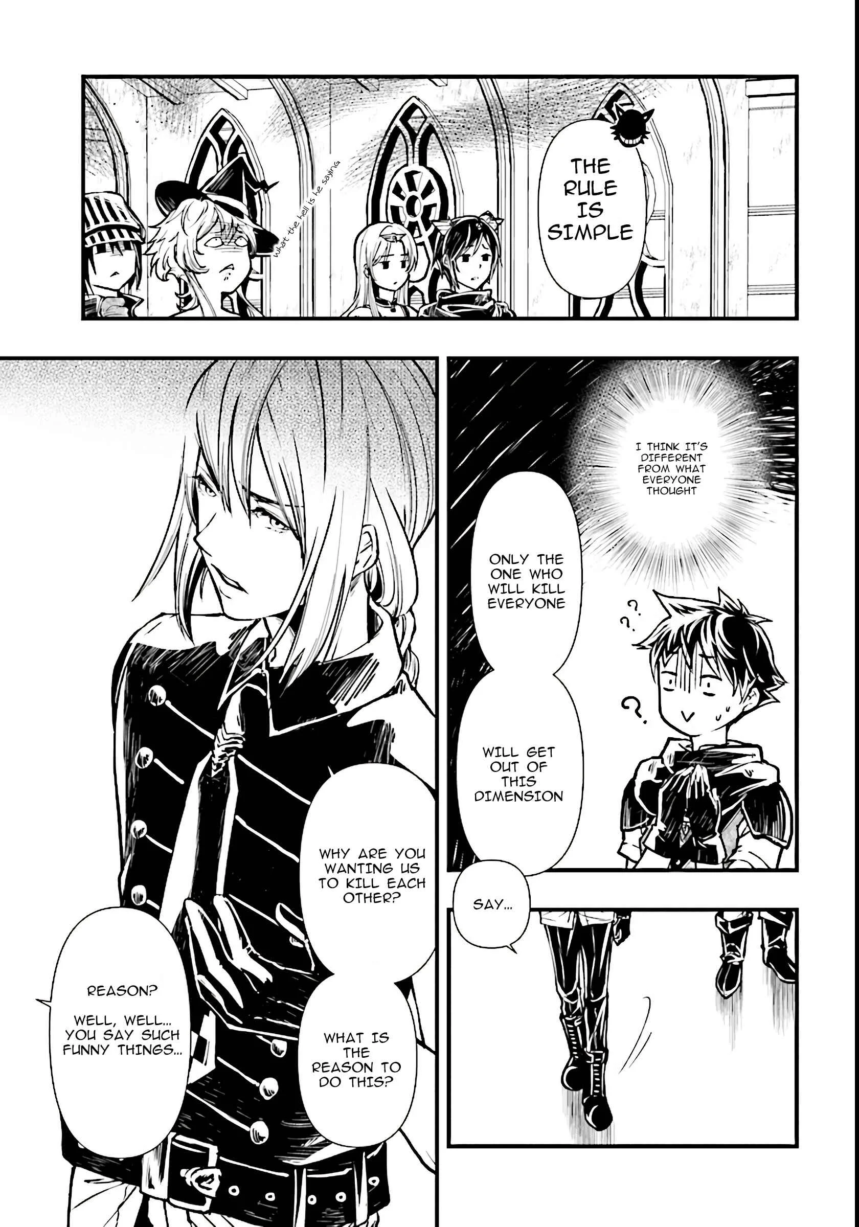 Isekai Yuusha no Death Game Chapter 2: First Victim - Page 3