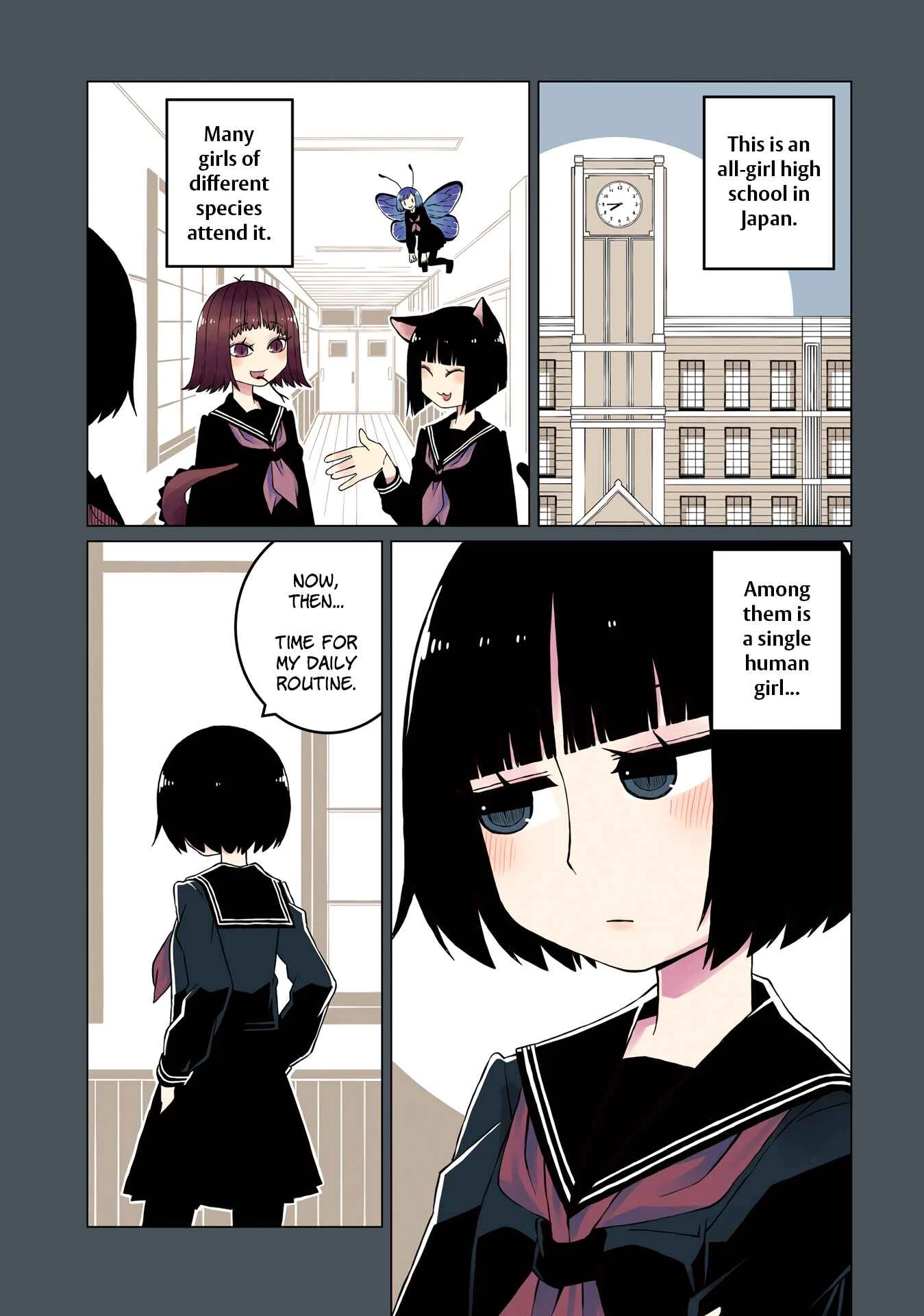 Ishuzoku Joshi ni Marumaru Suru Hanashi Chapter 1 - Page 2