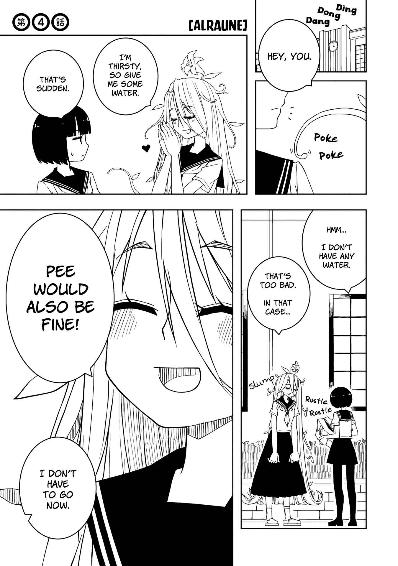 Ishuzoku Joshi ni Marumaru Suru Hanashi Chapter 4 - Page 1