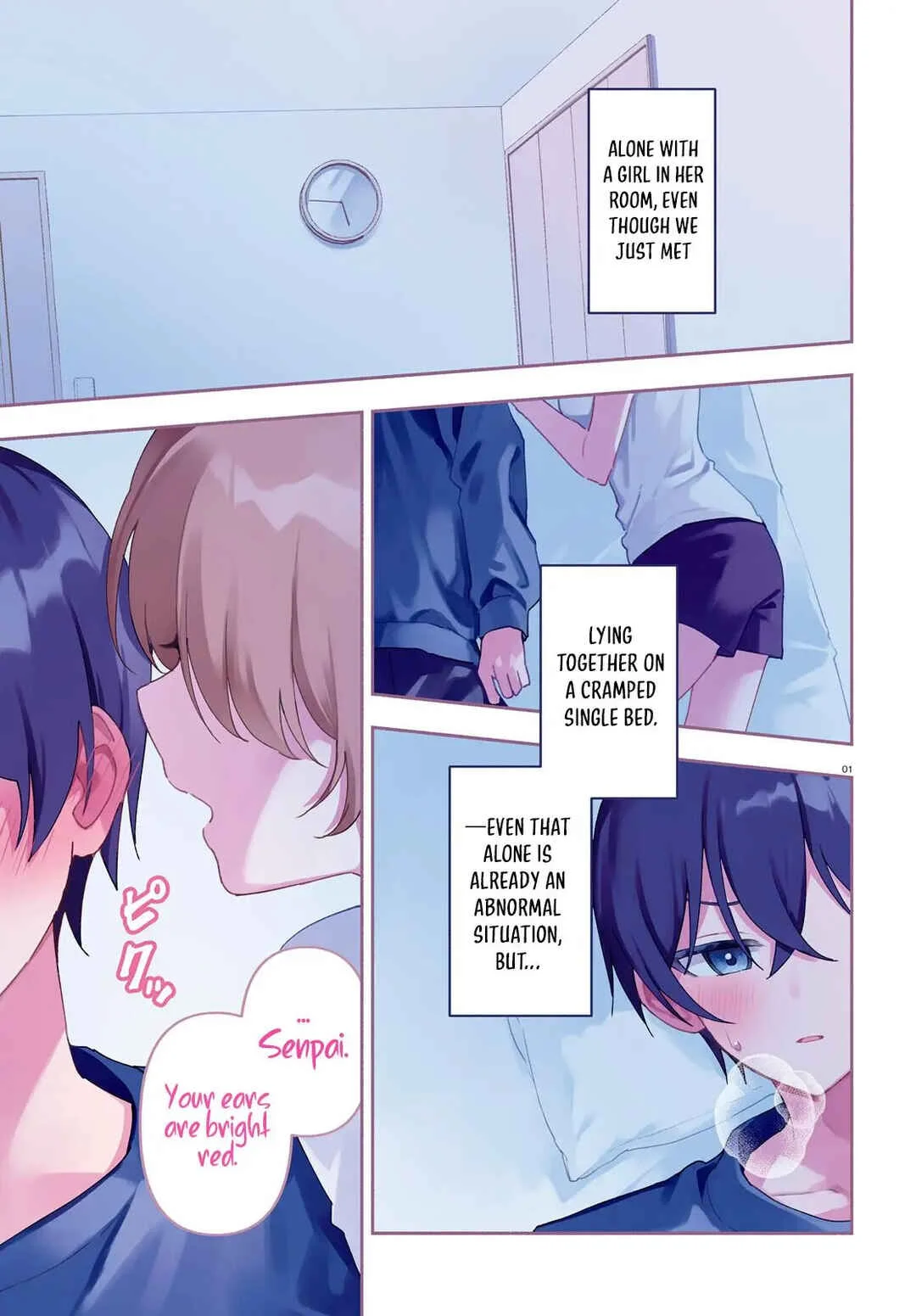 "Issho ni Netaindesu yo Ne, Senpai?" to Amaku Sasayakarete Kon'ya mo Nemurenai Chapter 1 - Page 2