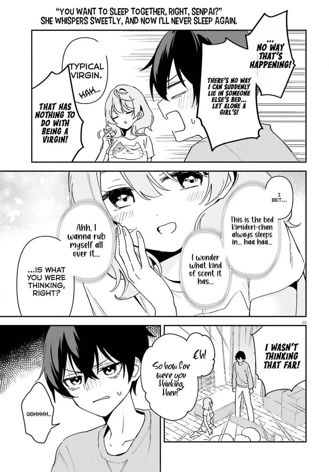 "Issho ni Netaindesu yo Ne, Senpai?" to Amaku Sasayakarete Kon'ya mo Nemurenai Chapter 1 - Page 24