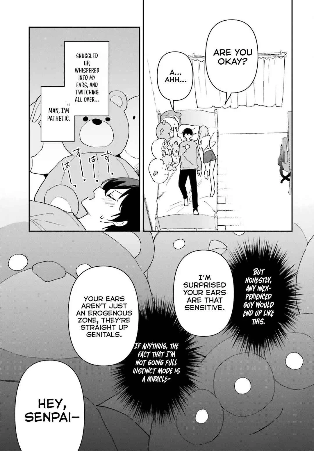 "Issho ni Netaindesu yo Ne, Senpai?" to Amaku Sasayakarete Kon'ya mo Nemurenai Chapter 1 - Page 34