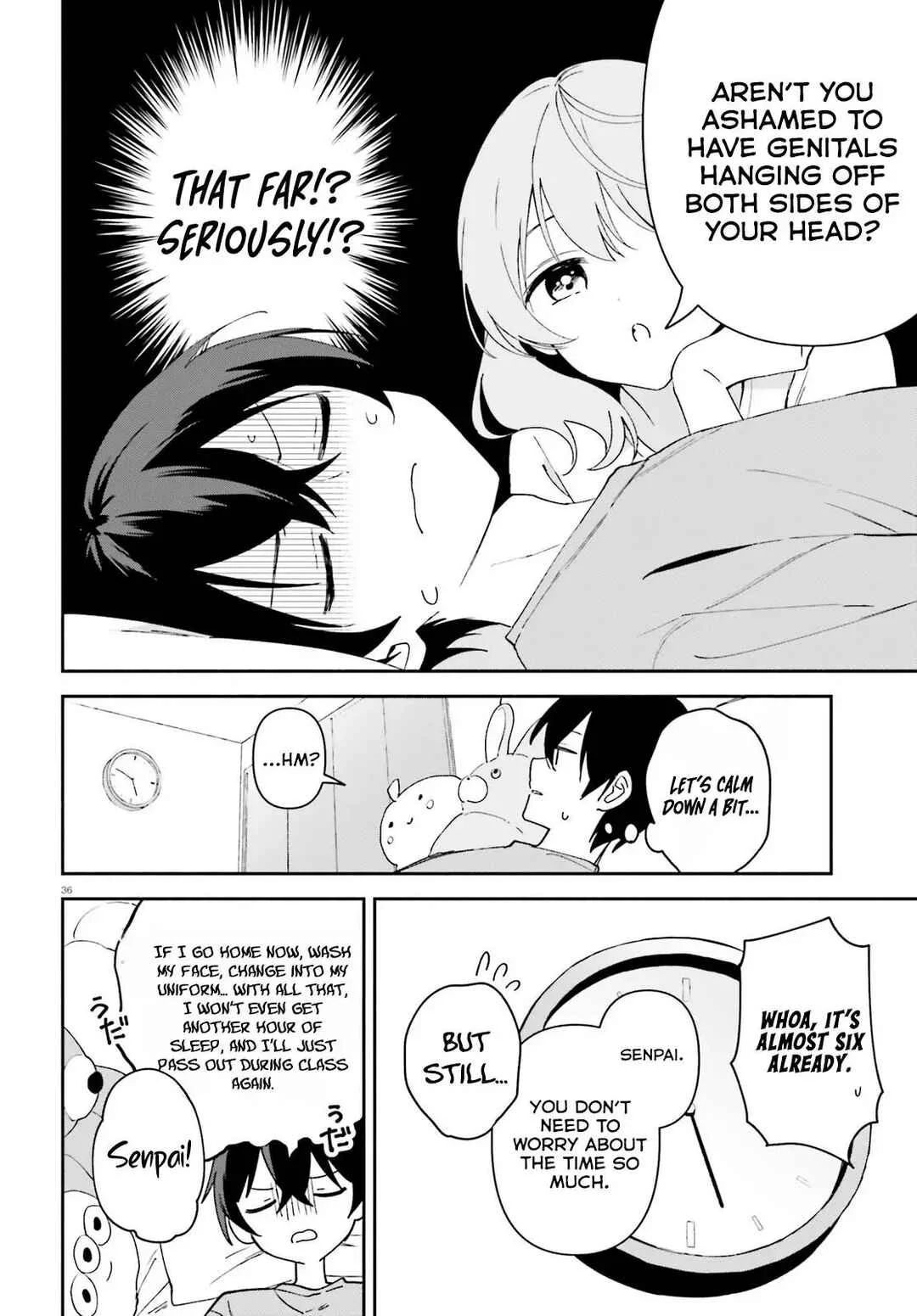 "Issho ni Netaindesu yo Ne, Senpai?" to Amaku Sasayakarete Kon'ya mo Nemurenai Chapter 1 - Page 35